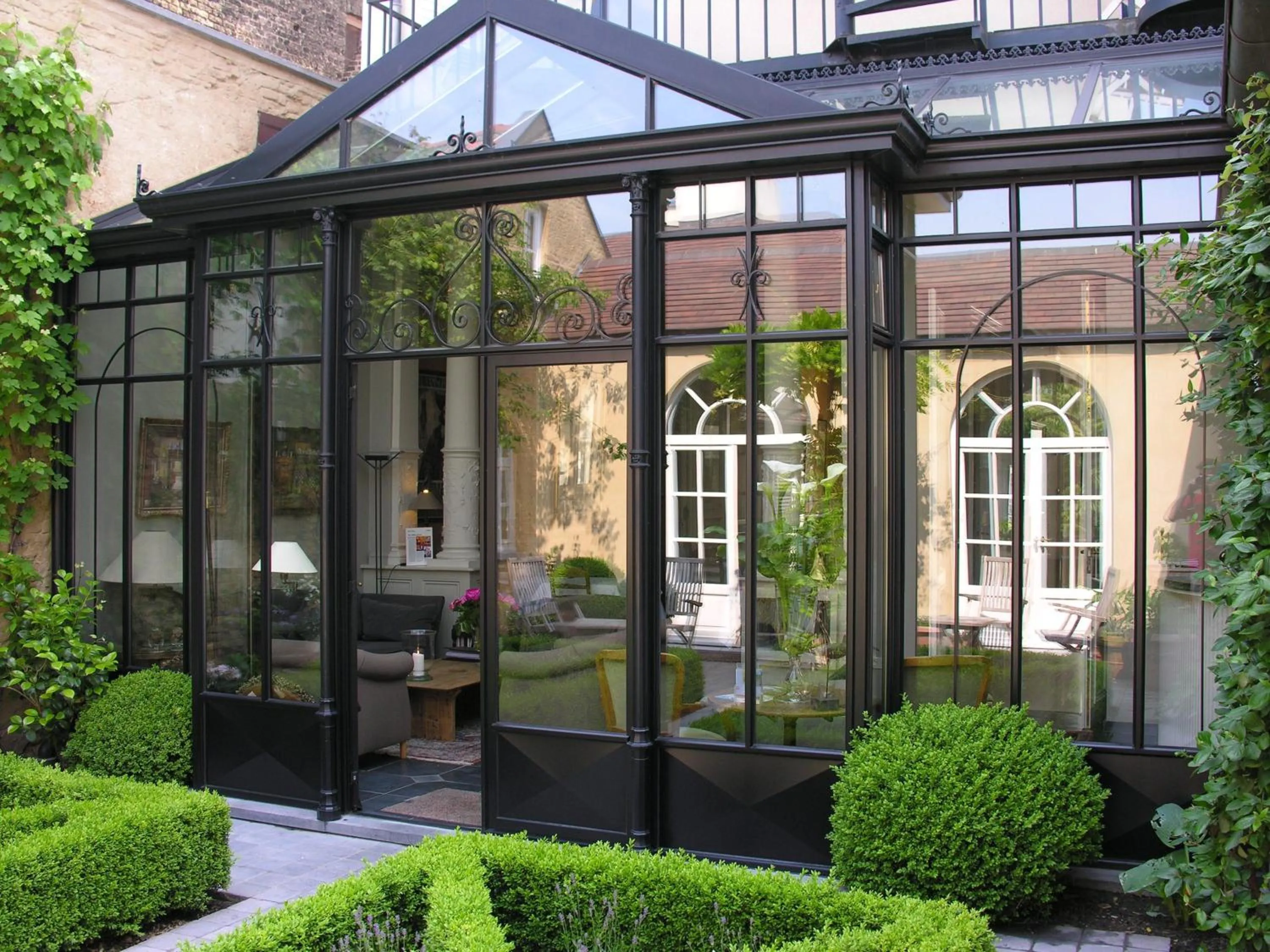 Patio in Hotel Ter Duinen