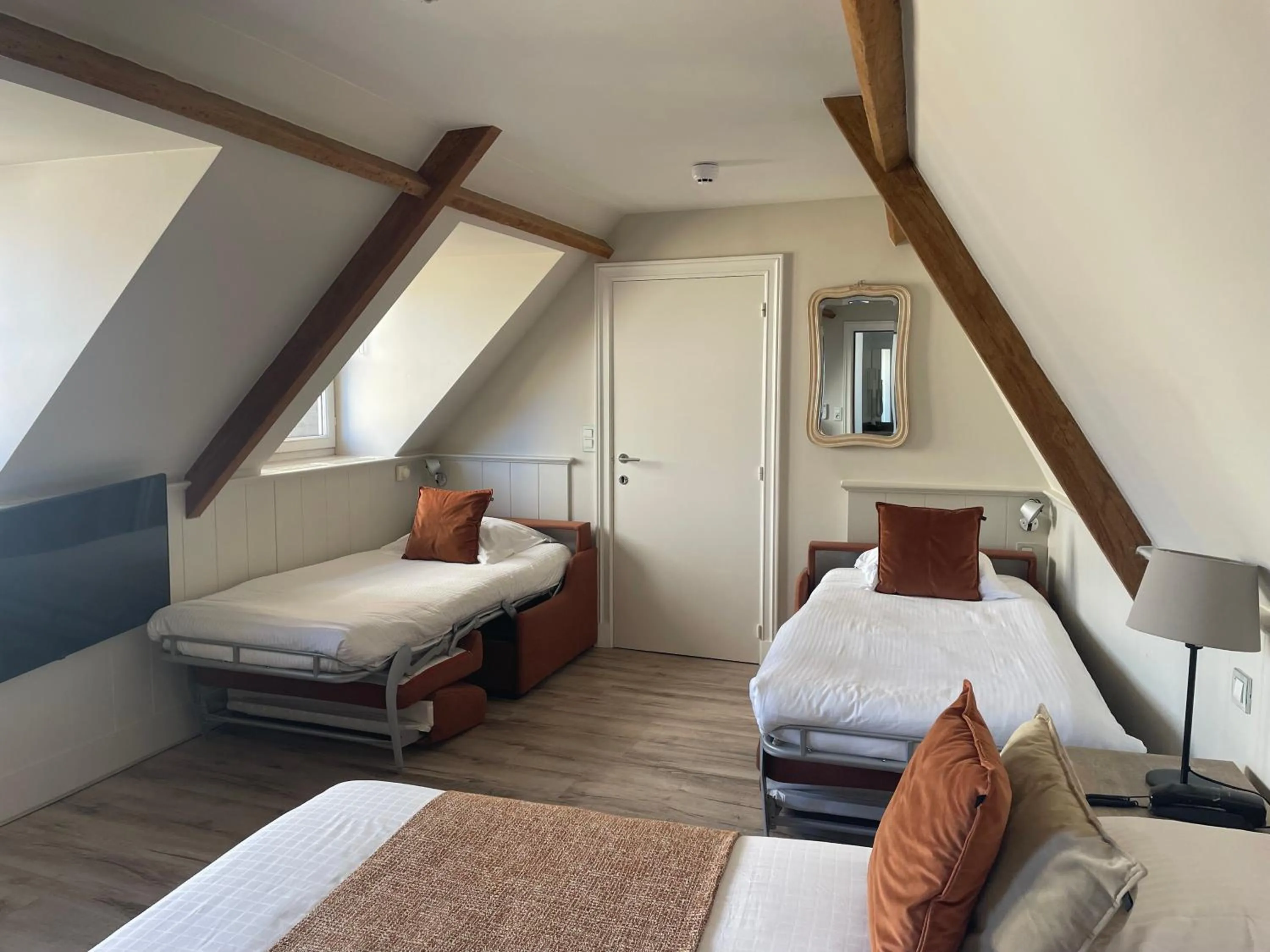 Bedroom, Bed in Hotel Ter Duinen
