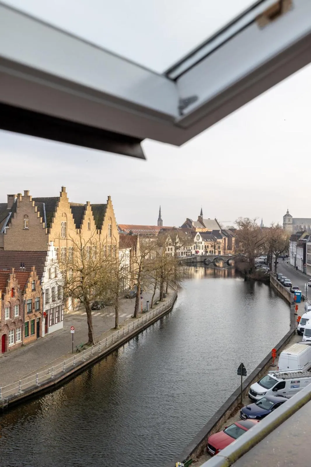 Lake view in Hotel Ter Duinen
