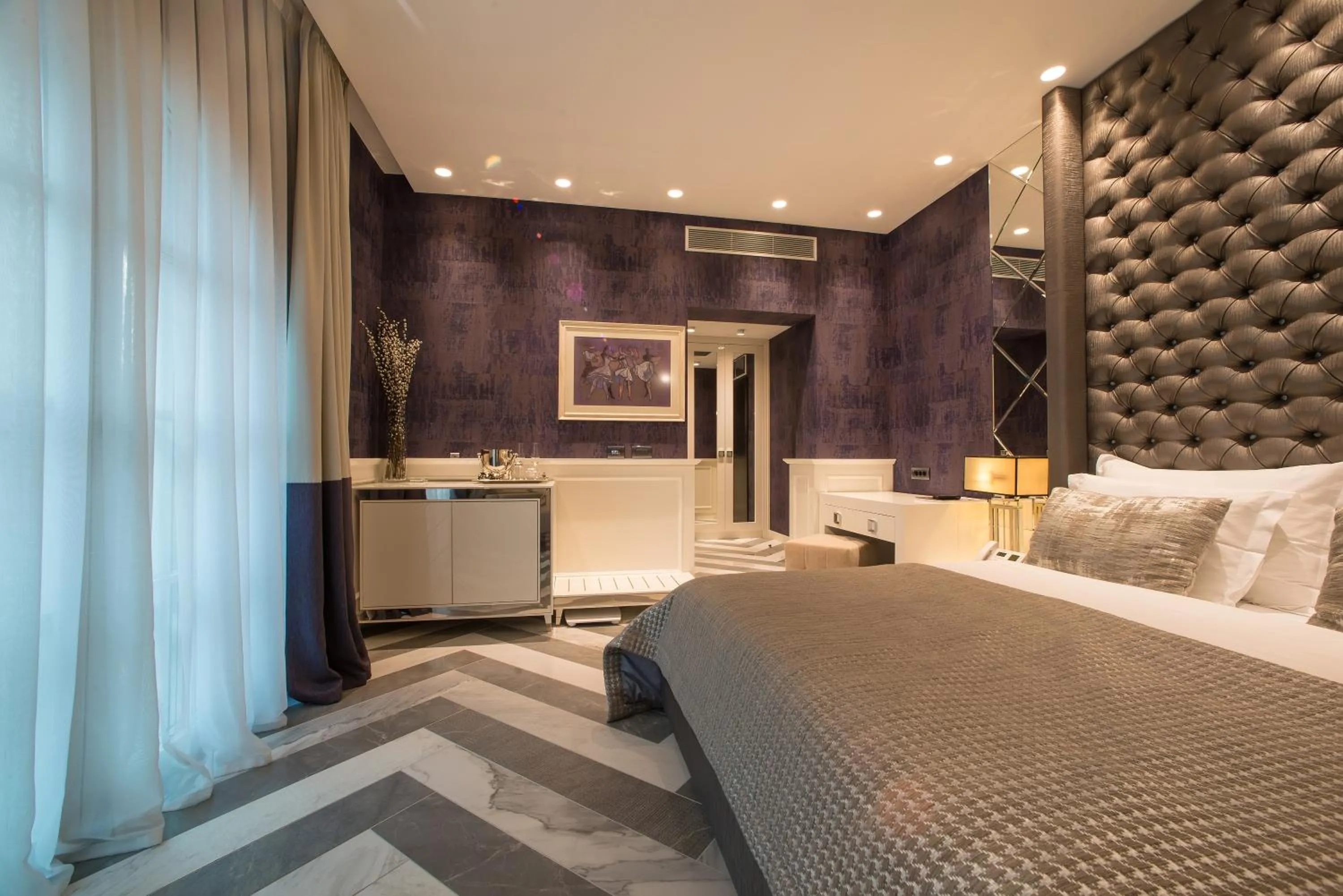 Bedroom, Bed in Hotel Forza Terra