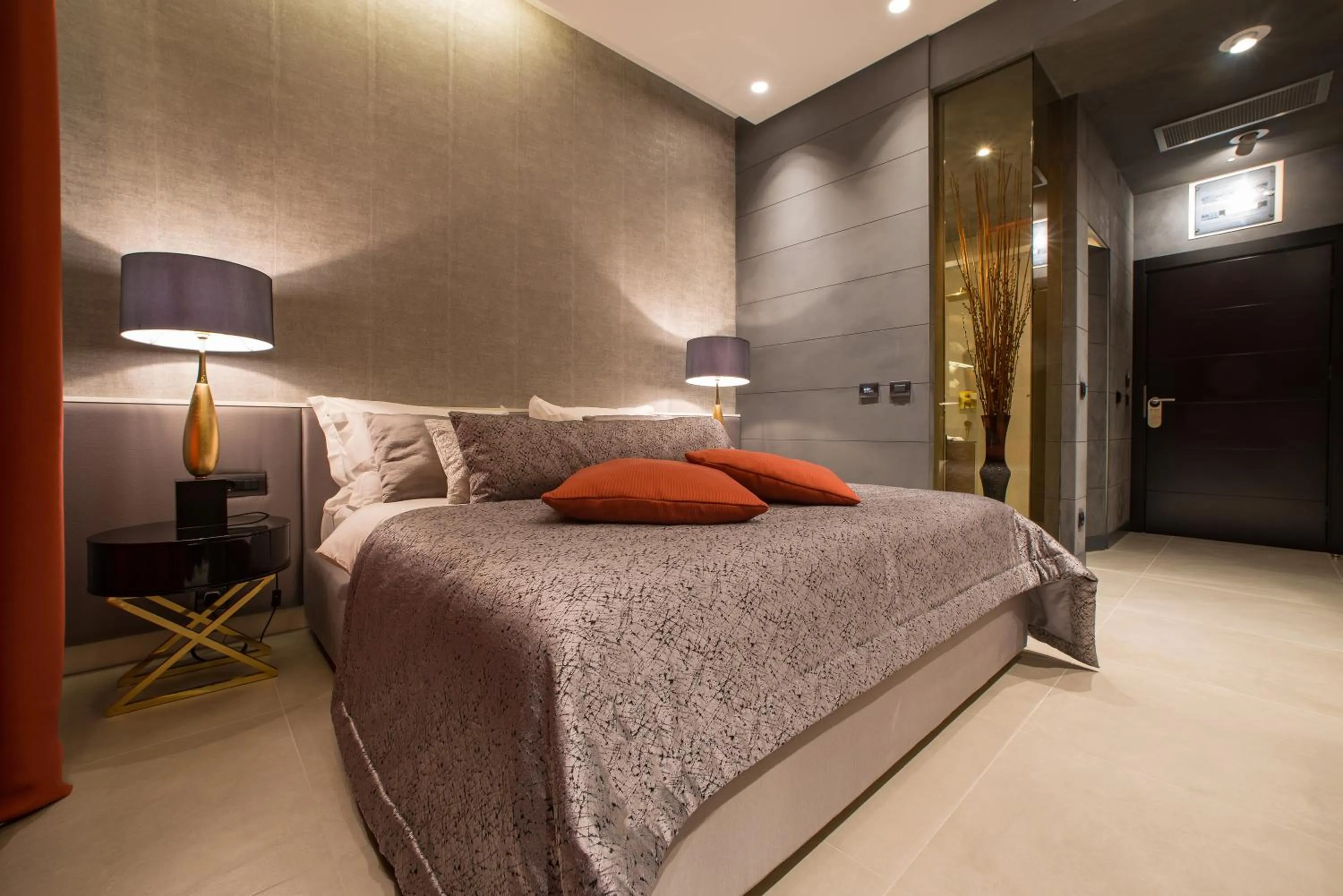 Bedroom, Bed in Hotel Forza Terra