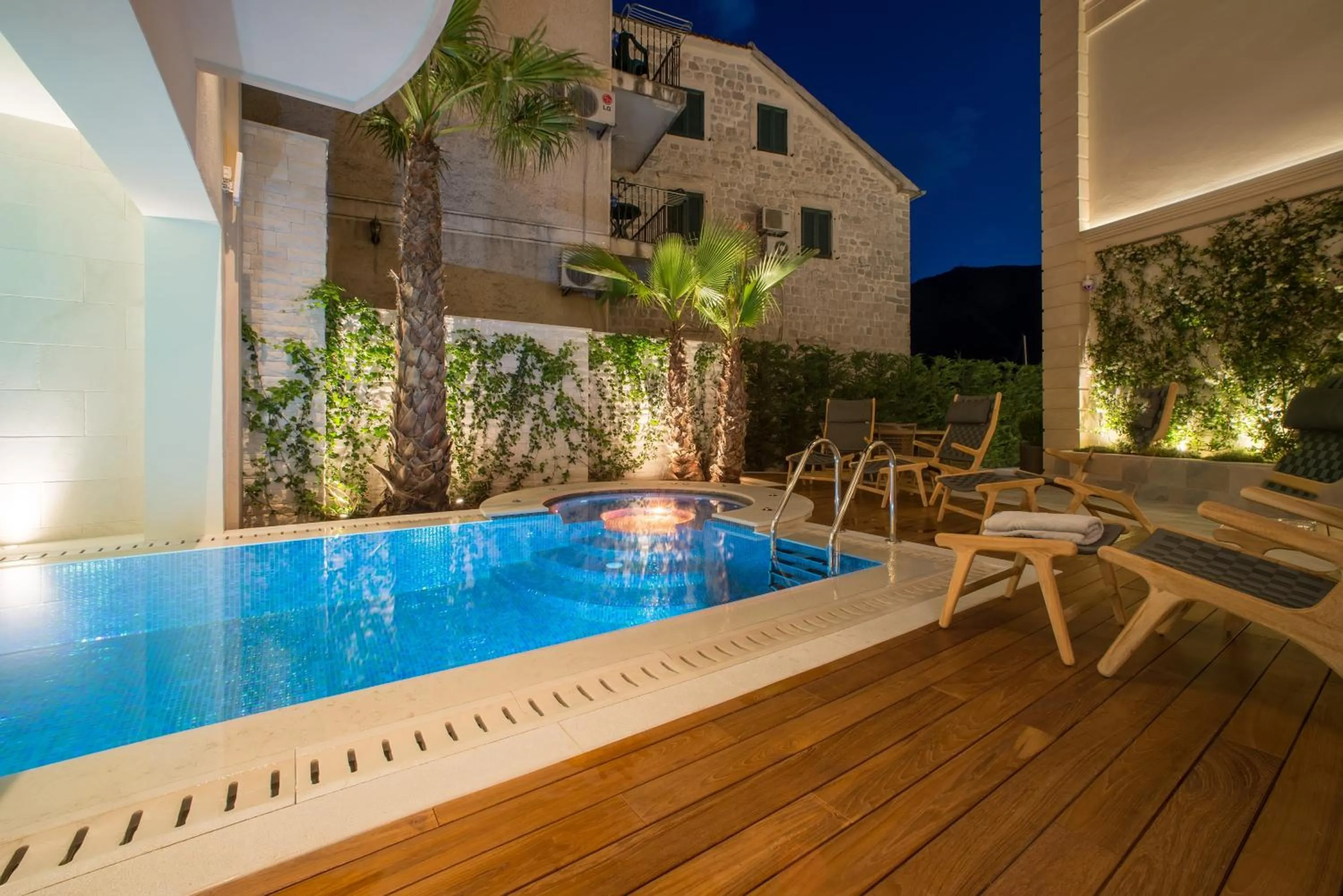 Garden in Hotel Forza Terra