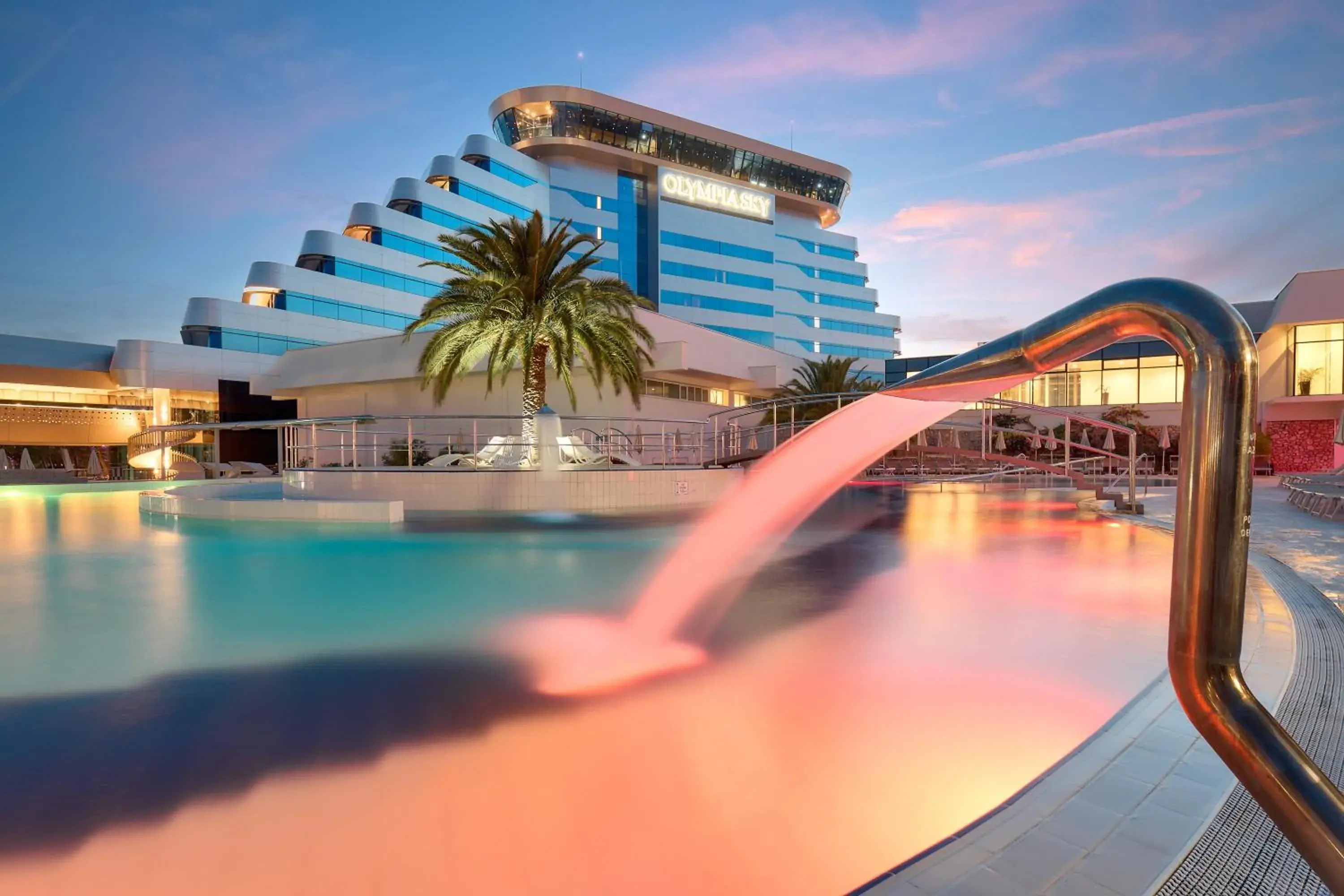 Swimming pool in Hotel Olympia Sky Swimming pool in Hotel Olympia Sky