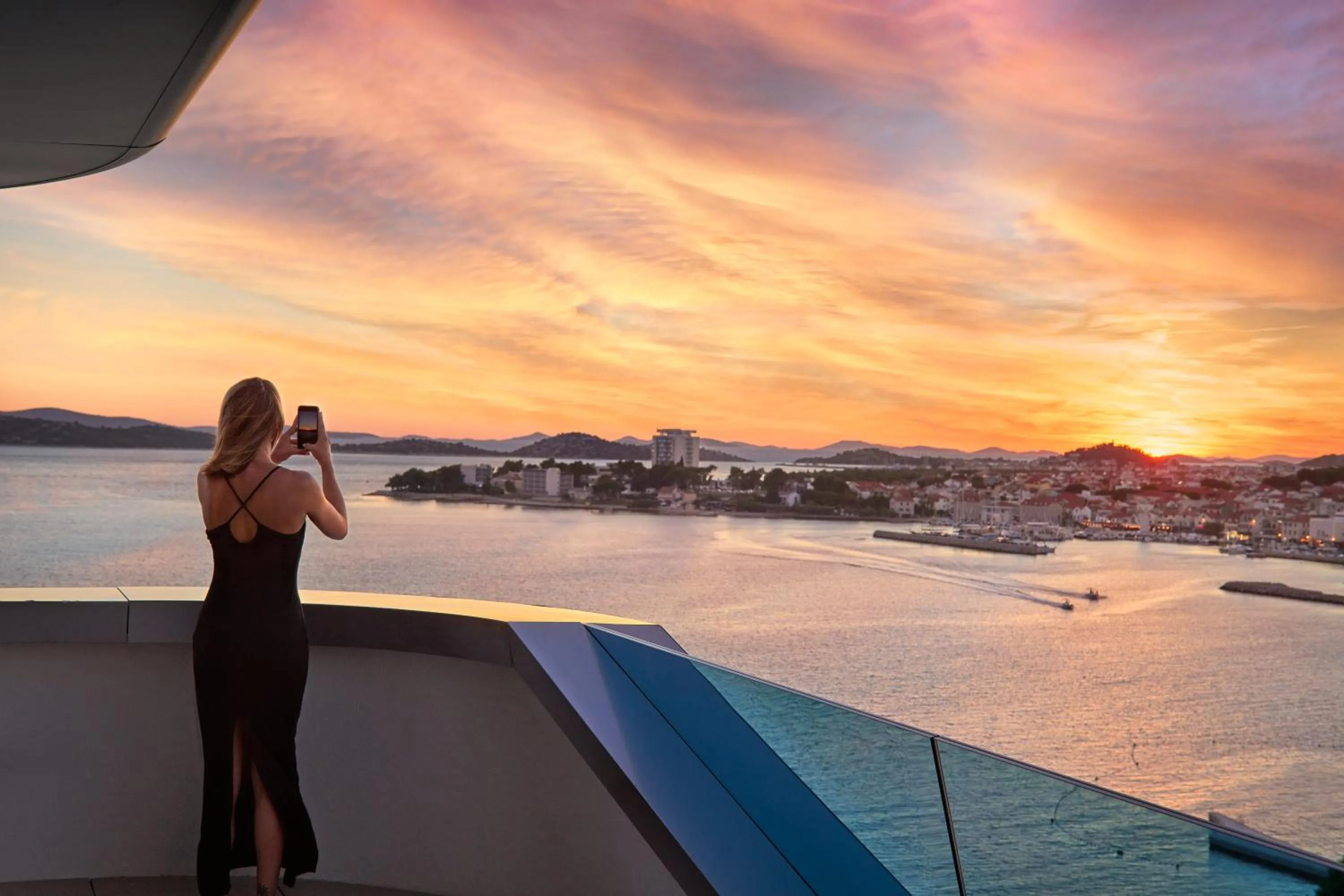 People in Hotel Olympia Sky