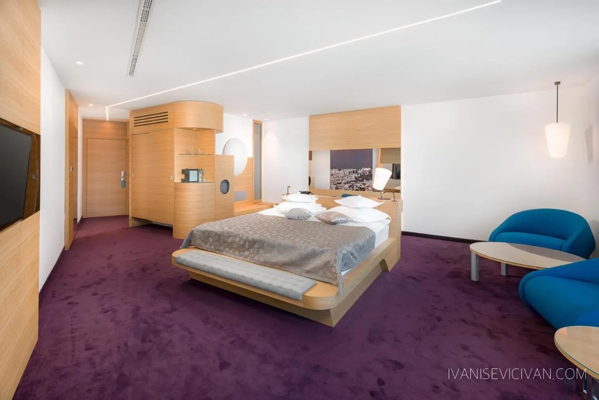 Bedroom, Bed in Hotel Olympia Sky Bedroom, Bed in Hotel Olympia Sky