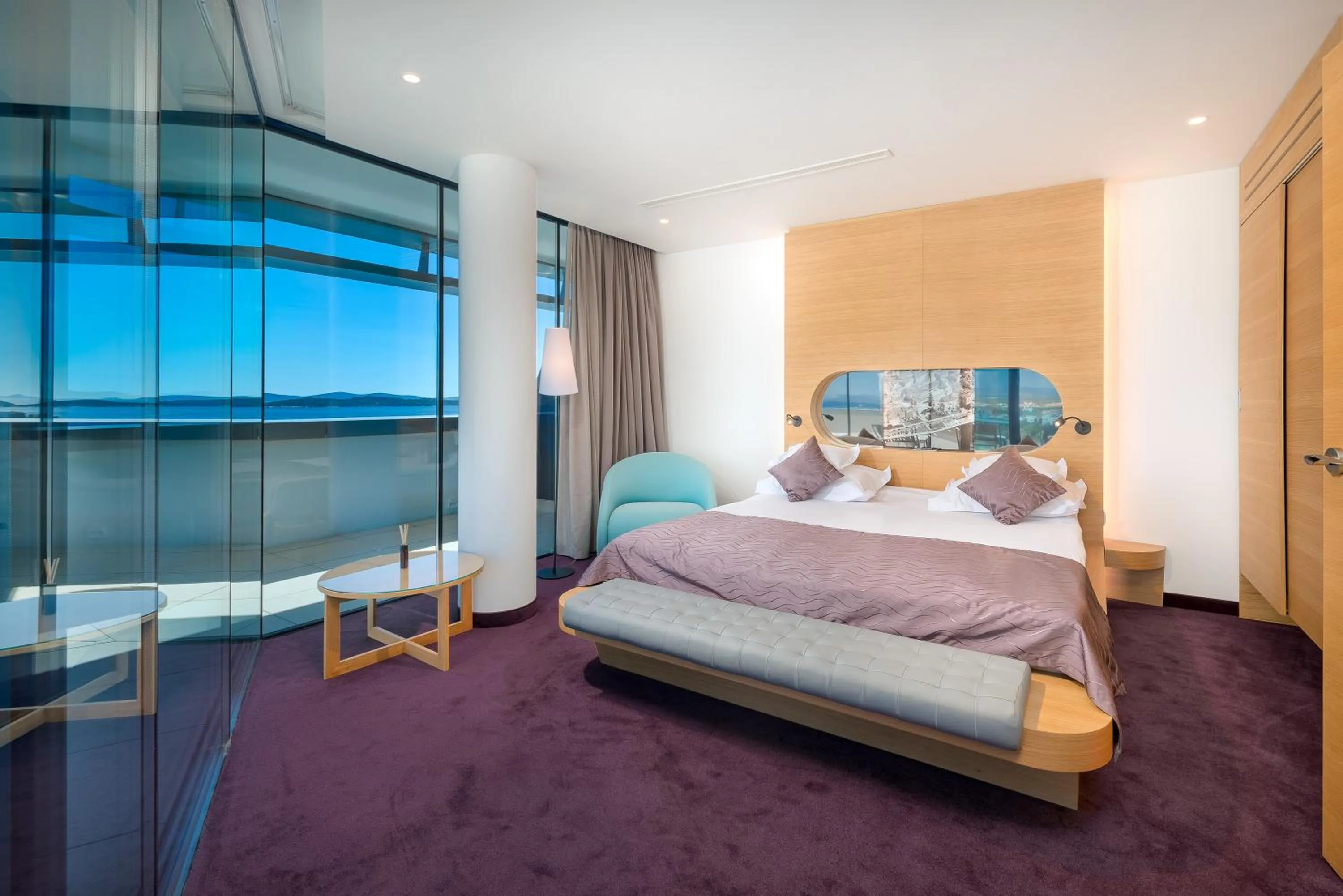 Bedroom, Bed in Hotel Olympia Sky