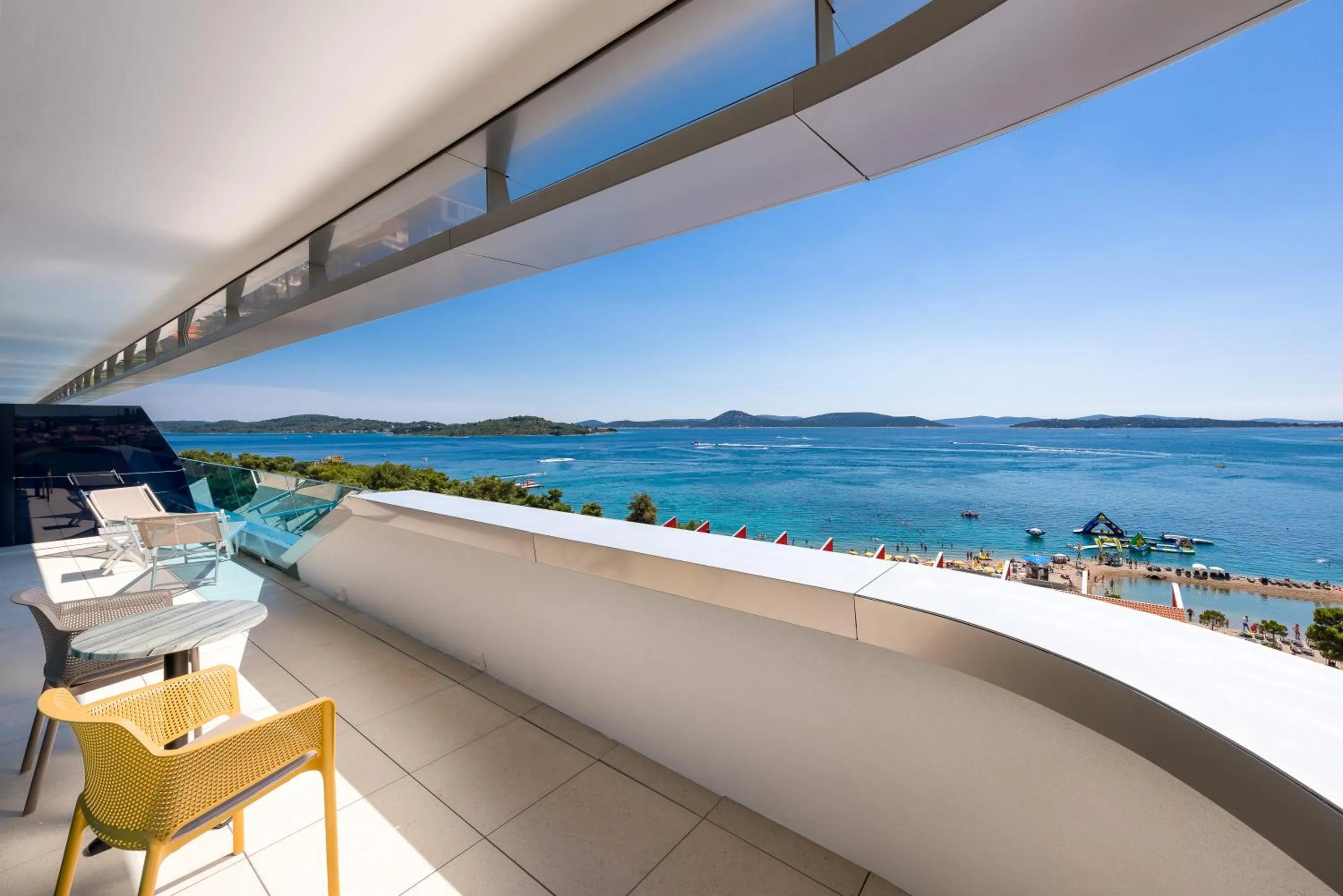 Balcony/Terrace in Hotel Olympia Sky