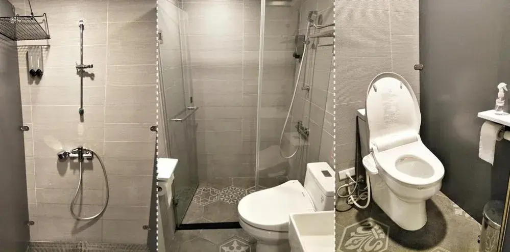 Bathroom in Taiwan Youth Hostel & Capsule Hotel