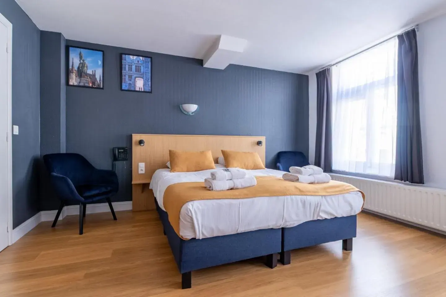 Bed in Hotel Montovani Bed in Hotel Montovani