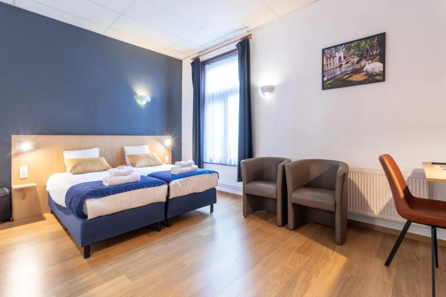 Bed in Hotel Montovani