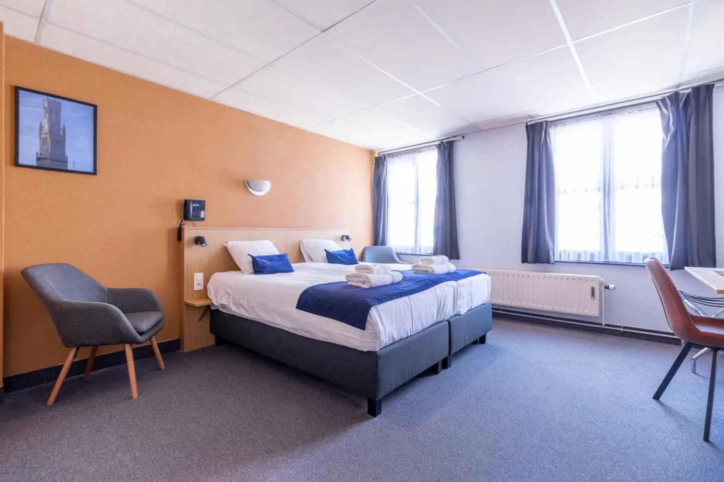 Bed in Hotel Montovani