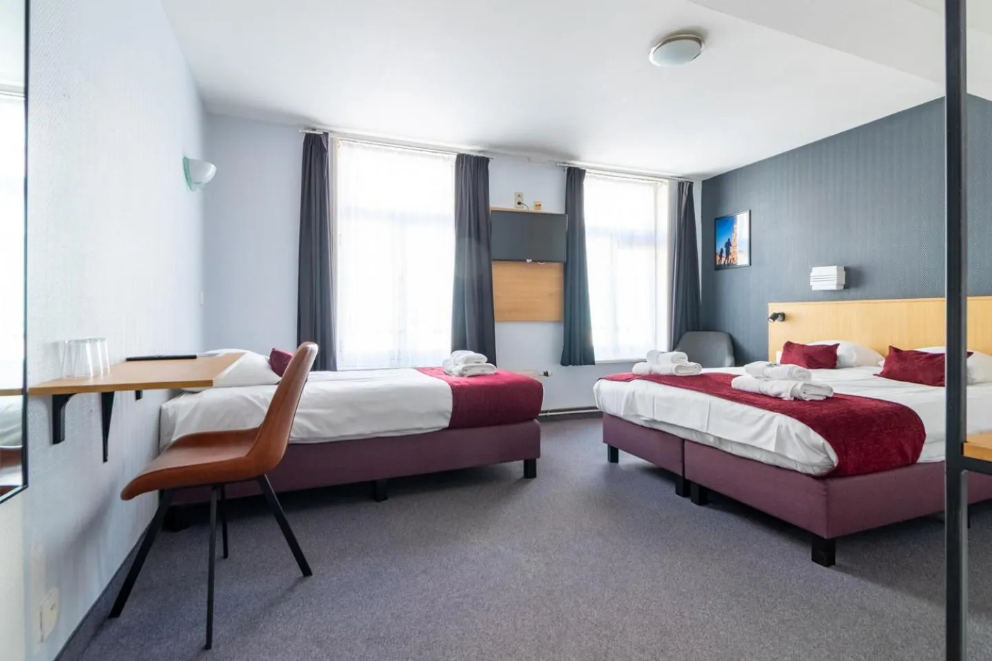 Bed in Hotel Montovani