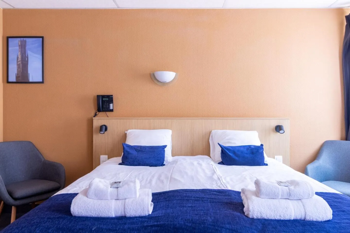 Bed in Hotel Montovani