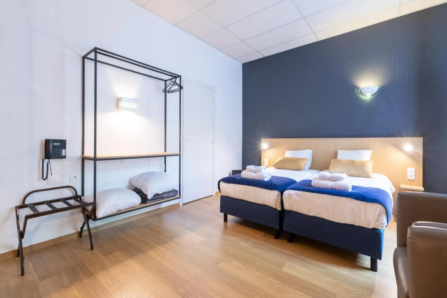 Bed in Hotel Montovani