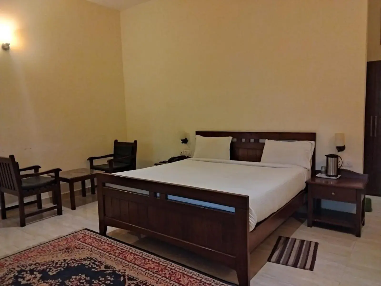 Bed in Corbett Comfort Lodge Bed in Corbett Comfort Lodge