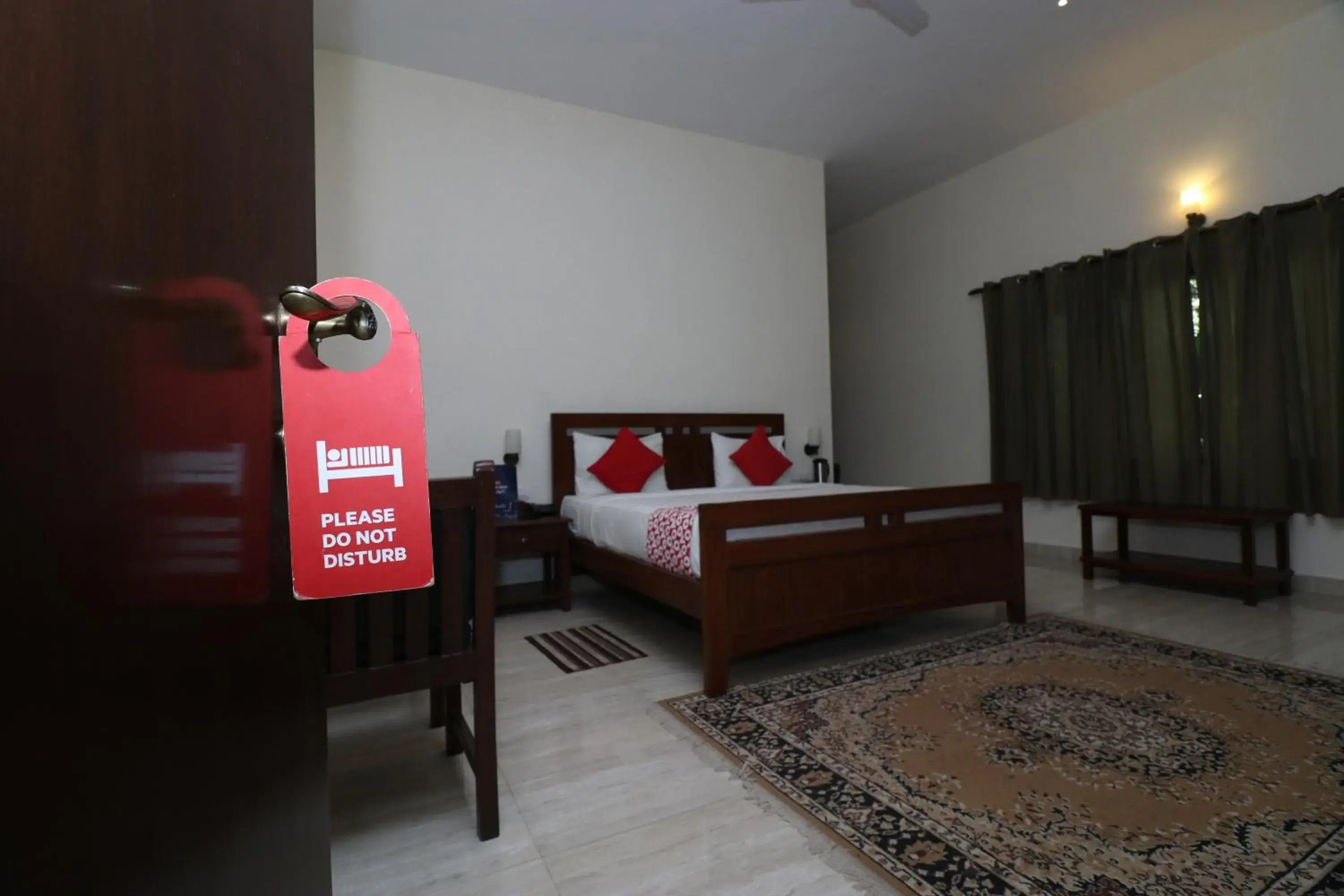 Bedroom, Bed in Corbett Comfort Lodge Bedroom, Bed in Corbett Comfort Lodge