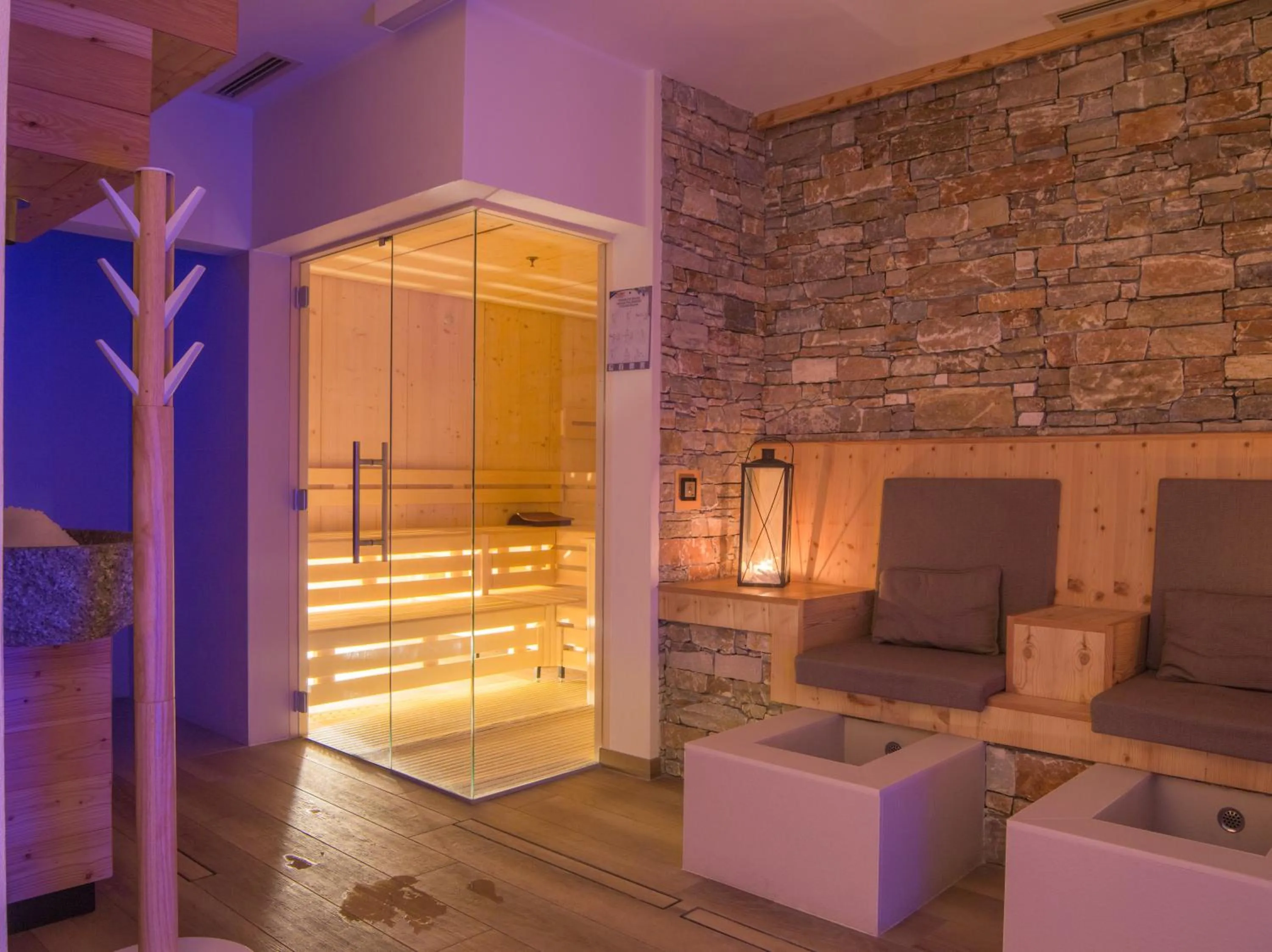 Sauna in Alagna Mountain Resort & SPA