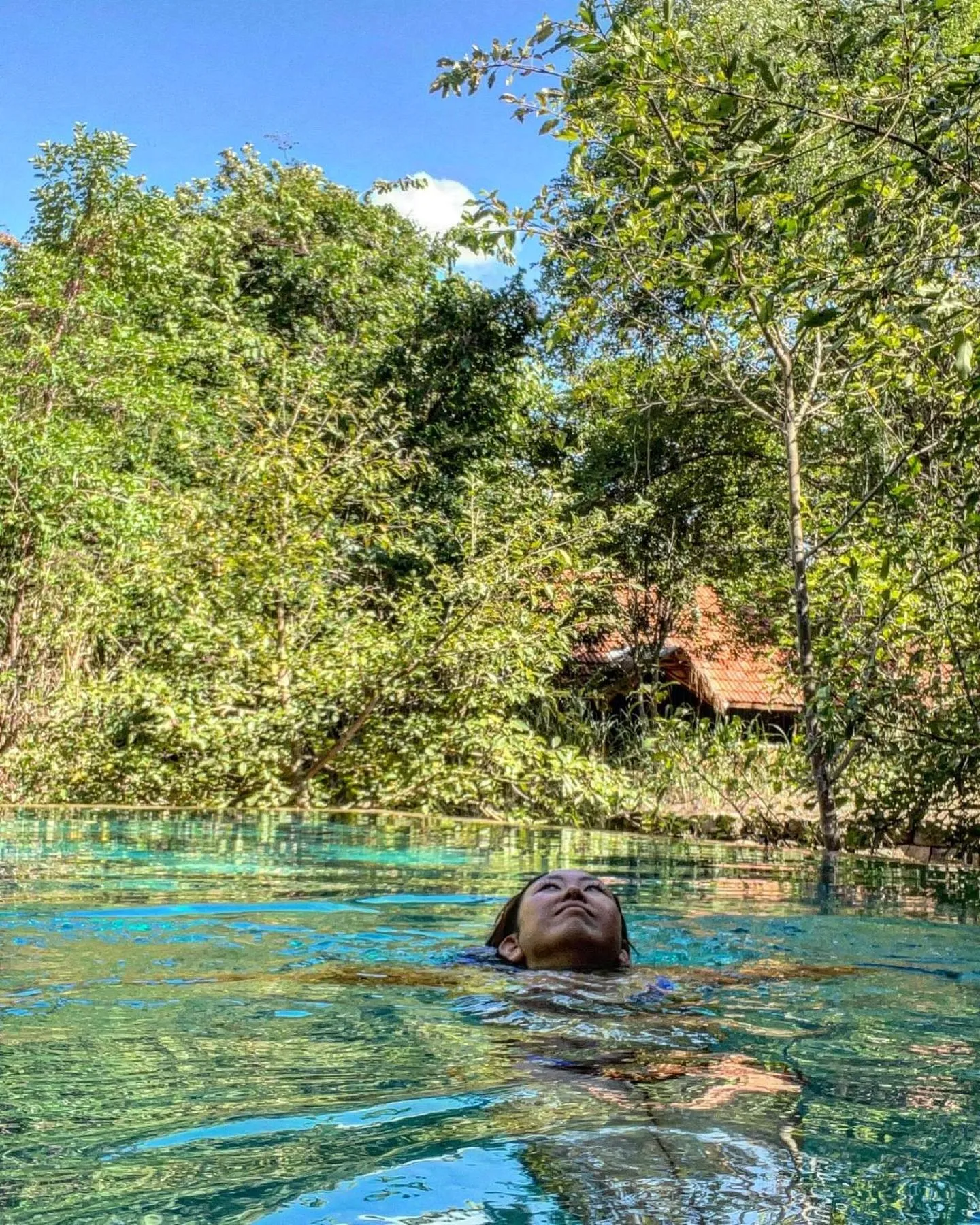 Swimming pool in Athreya Ayurveda Ashram