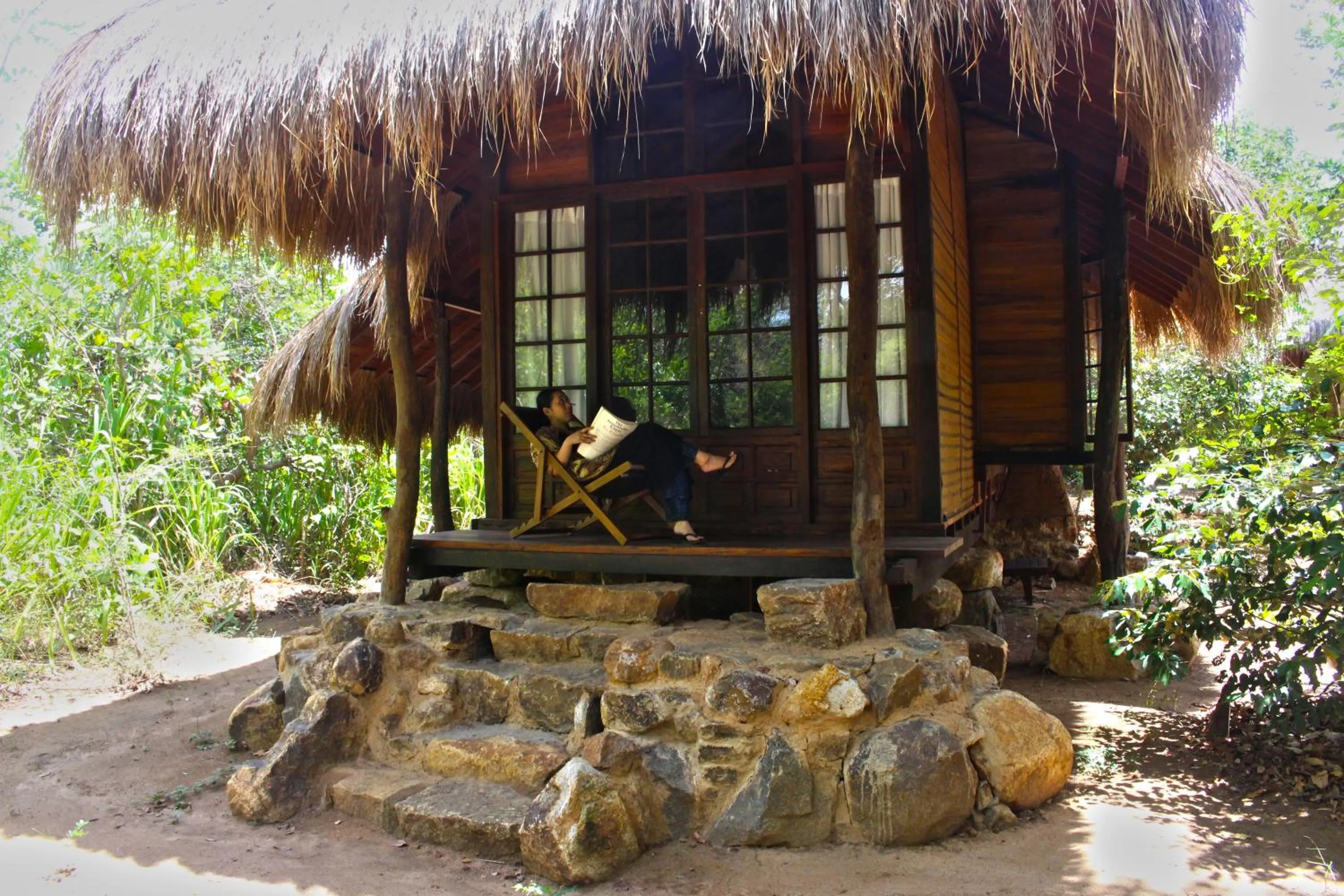 Property building in Athreya Ayurveda Ashram