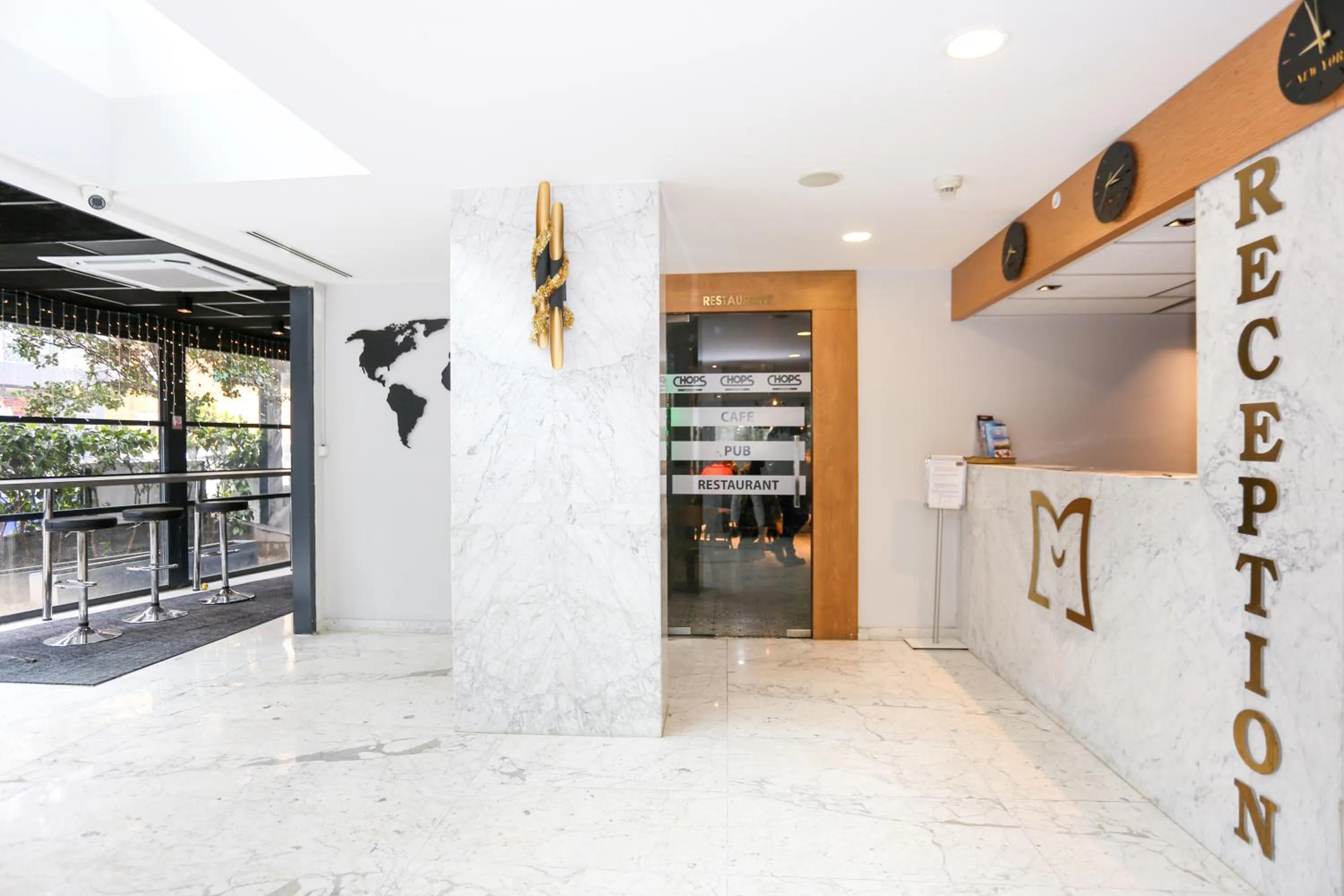 Lobby or reception in Milord Hotel