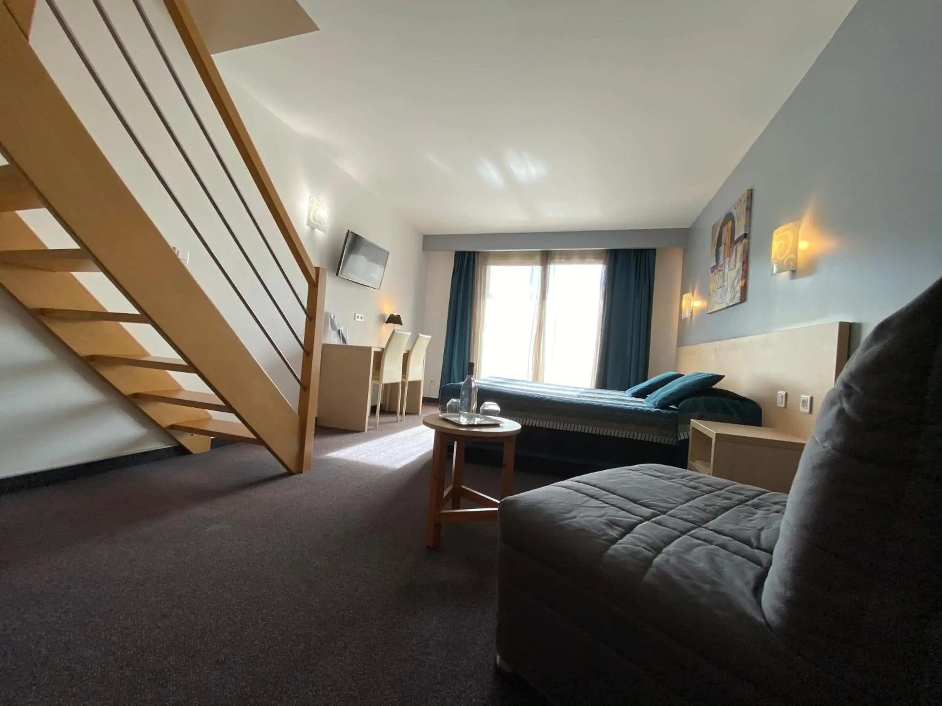 Duplex Suite - single occupancy - 2 Adults + 2 Children under 16 years old in Hôtel Restaurant L' Empereur Duplex Suite - single occupancy - 2 Adults + 2 Children under 16 years old in Hôtel Restaurant L' Empereur