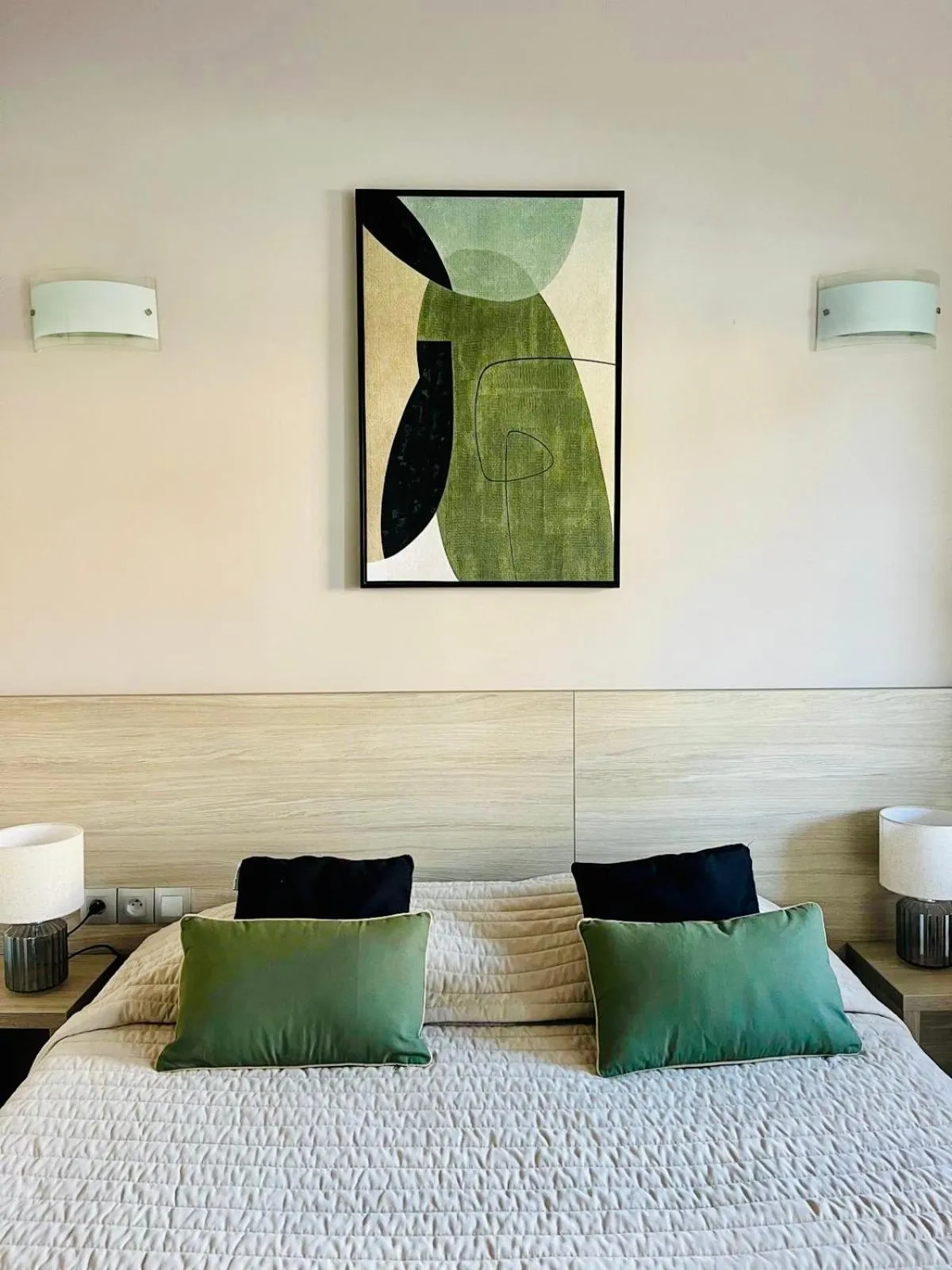 Bed in Hôtel Restaurant L' Empereur