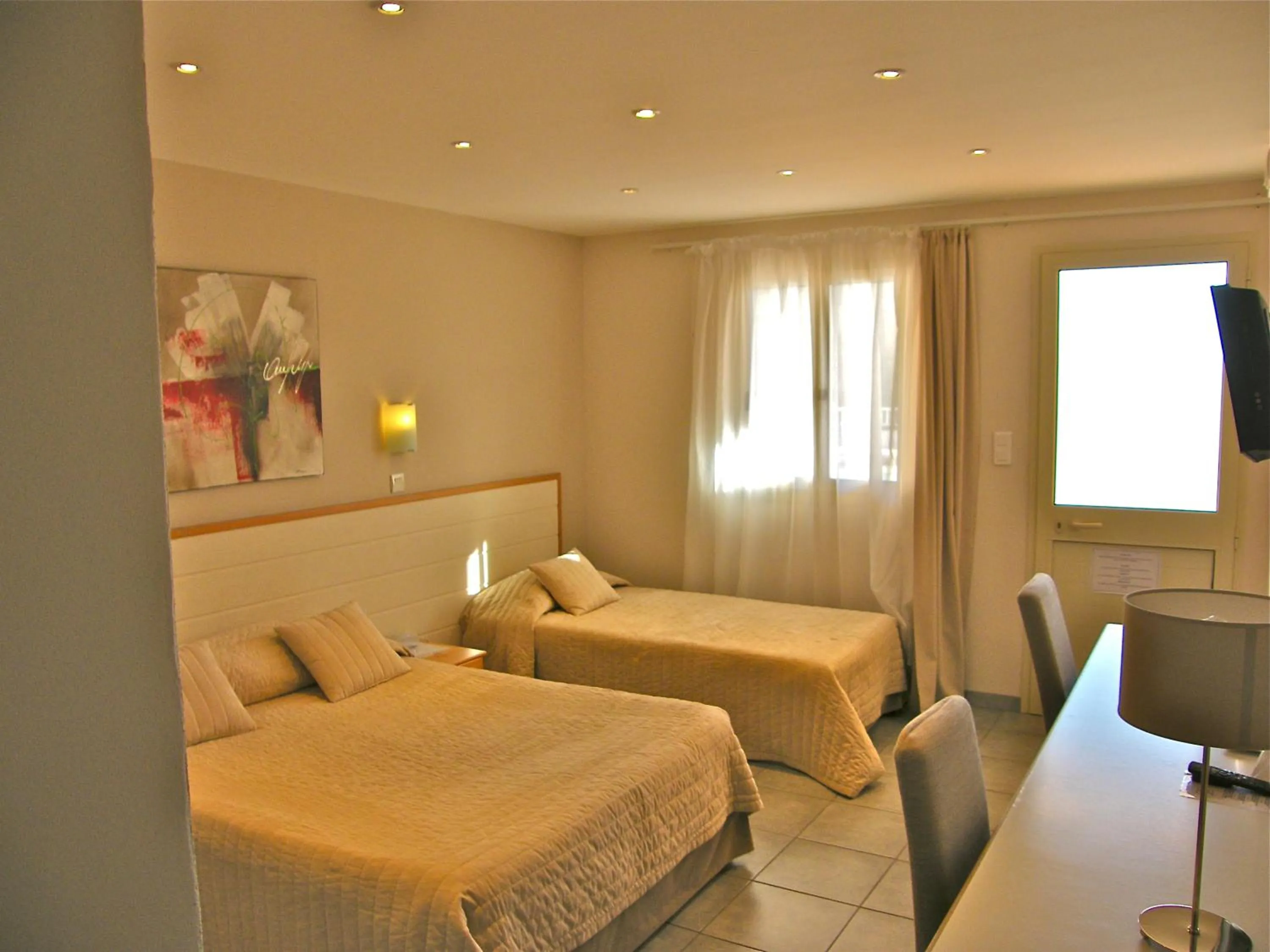 Bedroom in Hôtel Restaurant L' Empereur