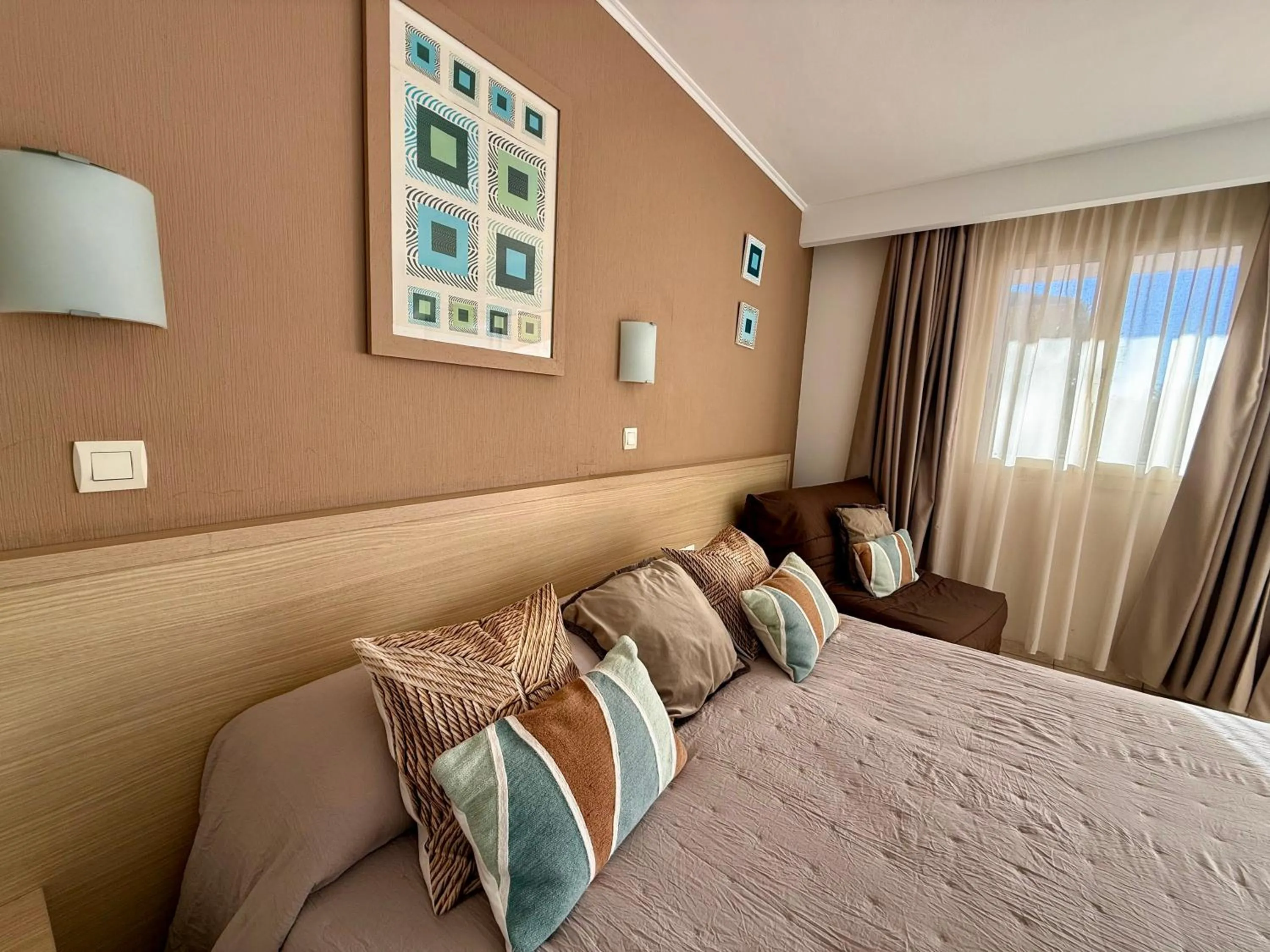 Bed in Hôtel Restaurant L' Empereur