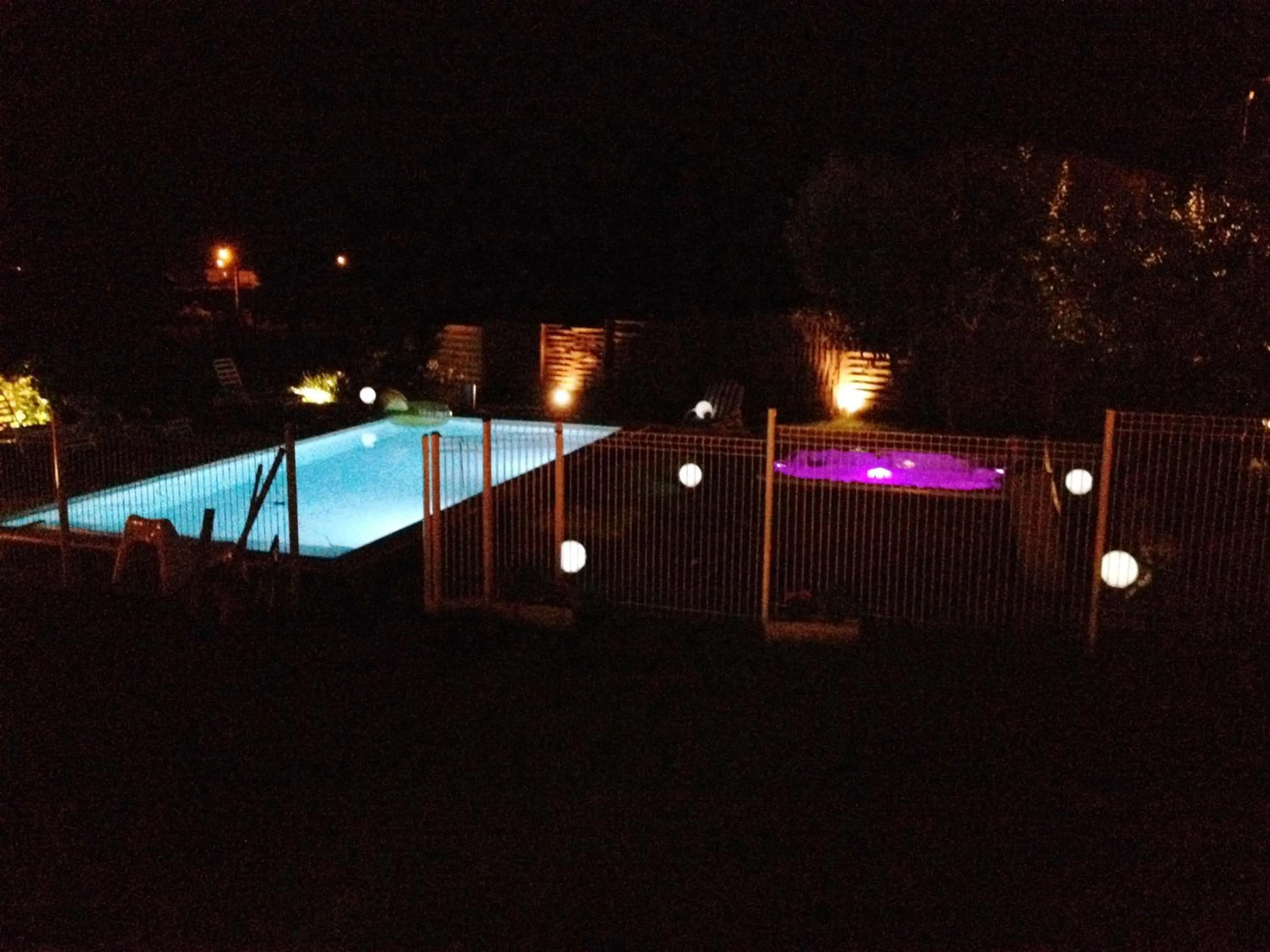 Night in Villa Georges
