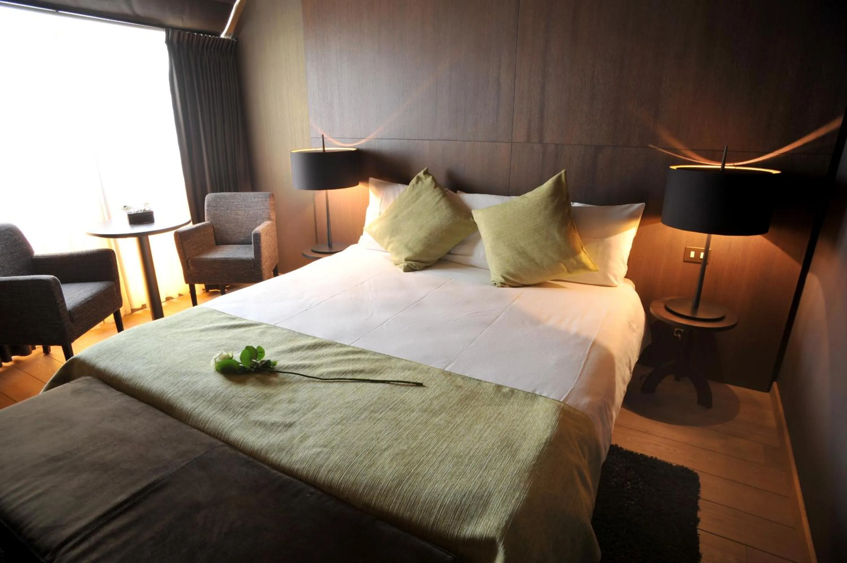 Bed in Flanders Hotel