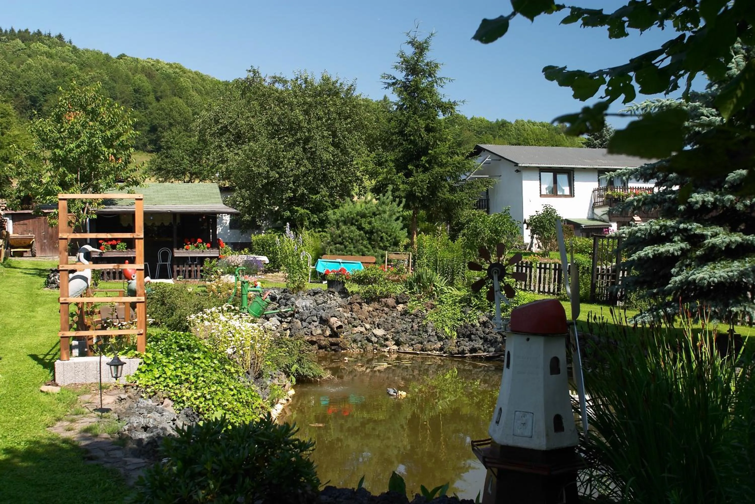 BBQ facilities in Pension Haus Liesertal