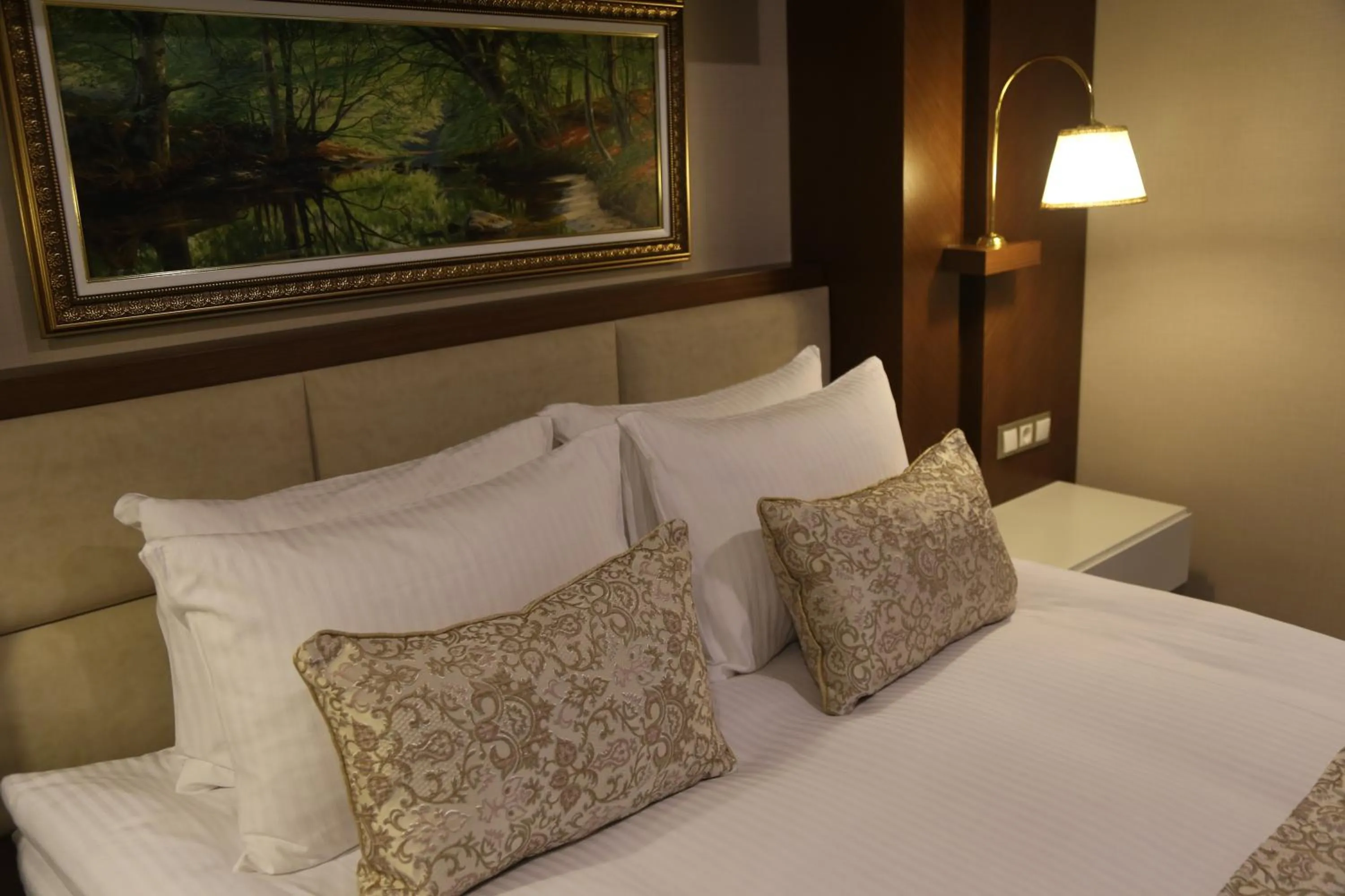 Bed in Vivaldi Park Hotel