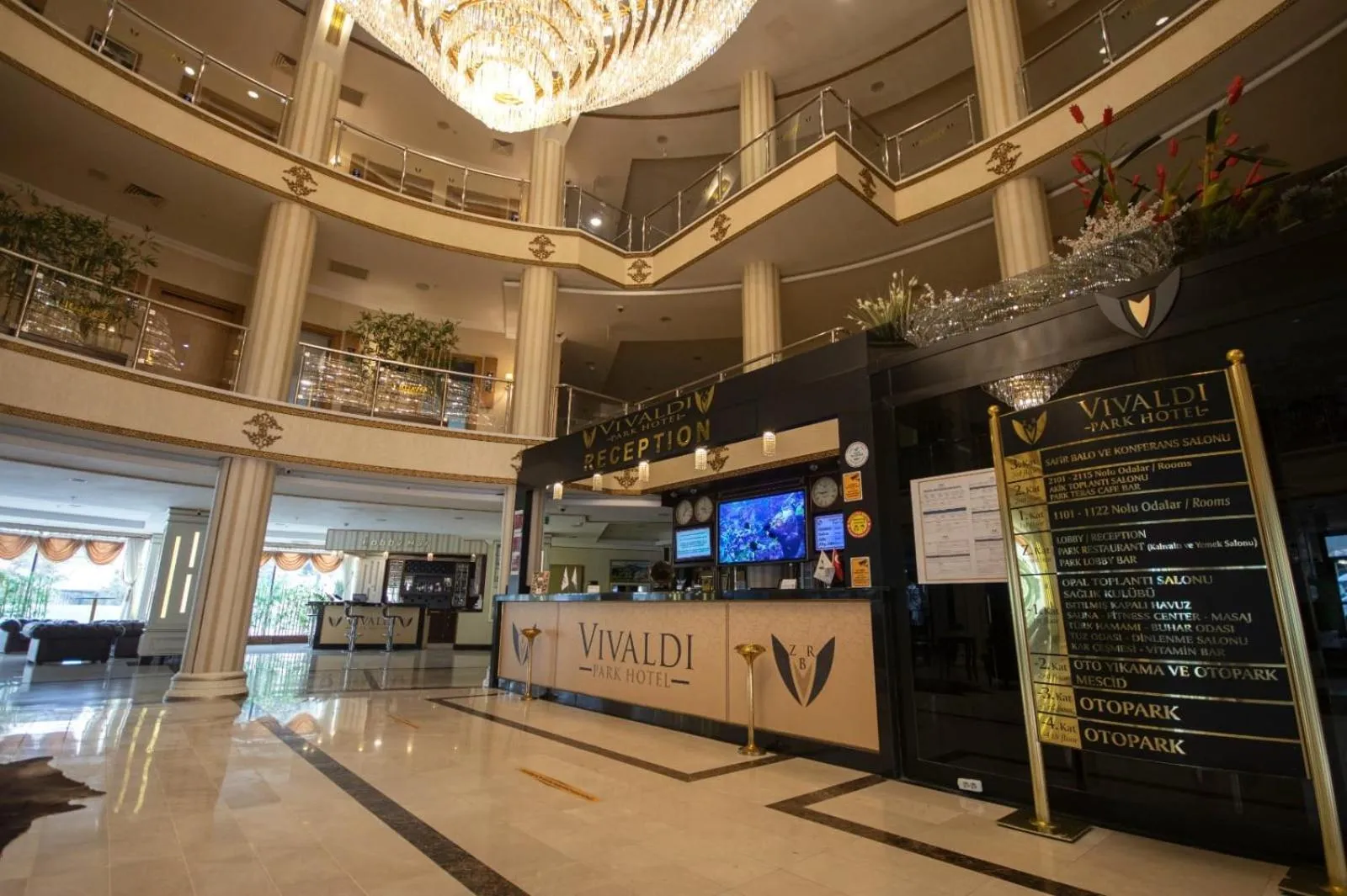Lobby or reception in Vivaldi Park Hotel