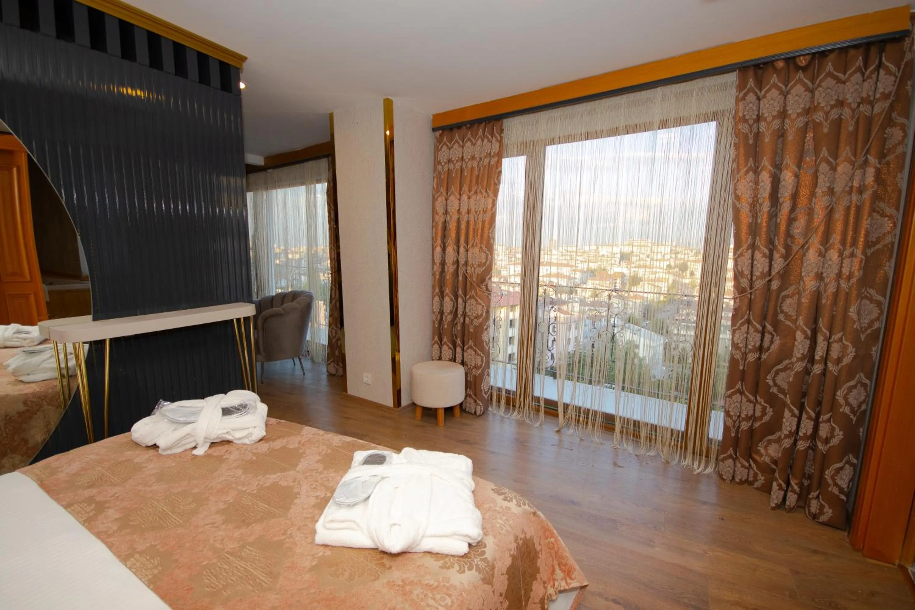 Bed in Vivaldi Park Hotel