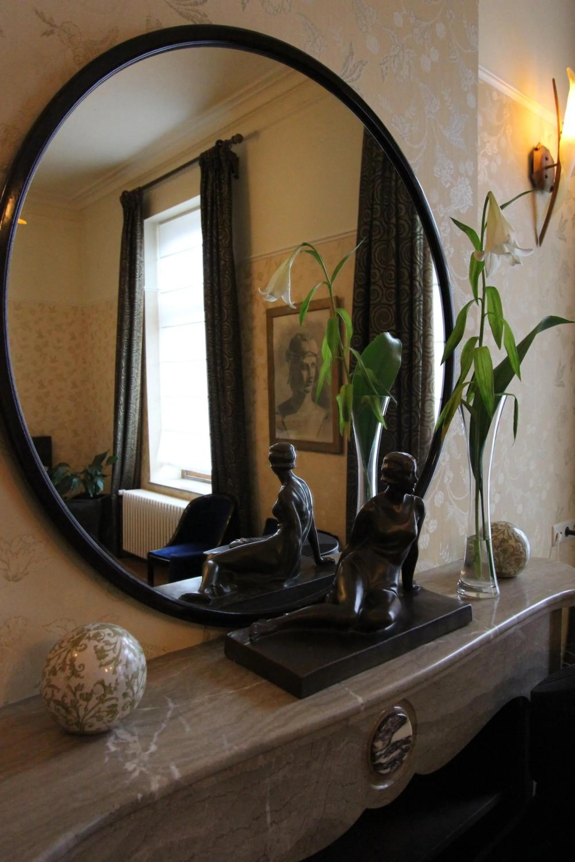 Decorative detail in Hotel Dufays