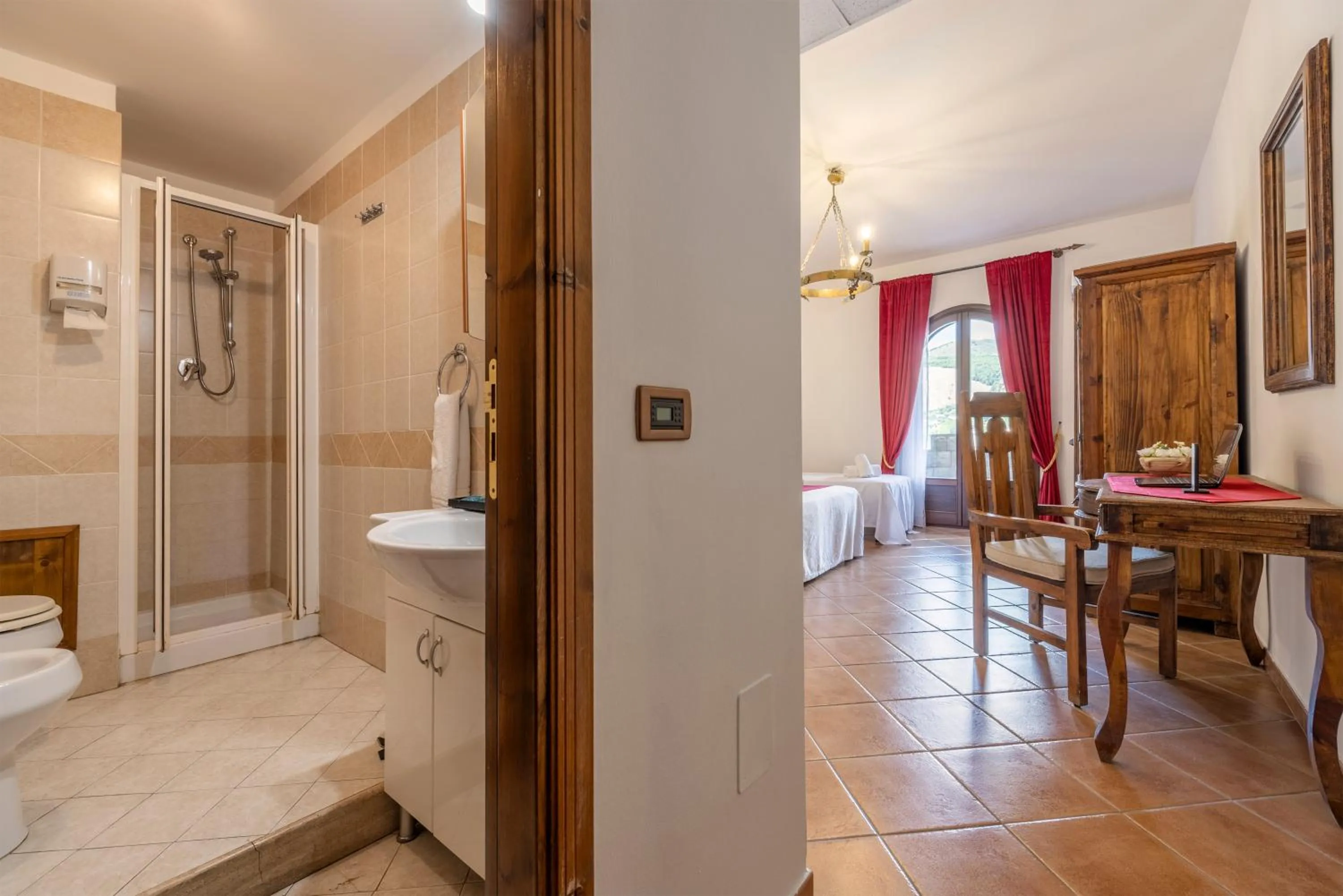 Bed in Hotel Castello di Giuliano