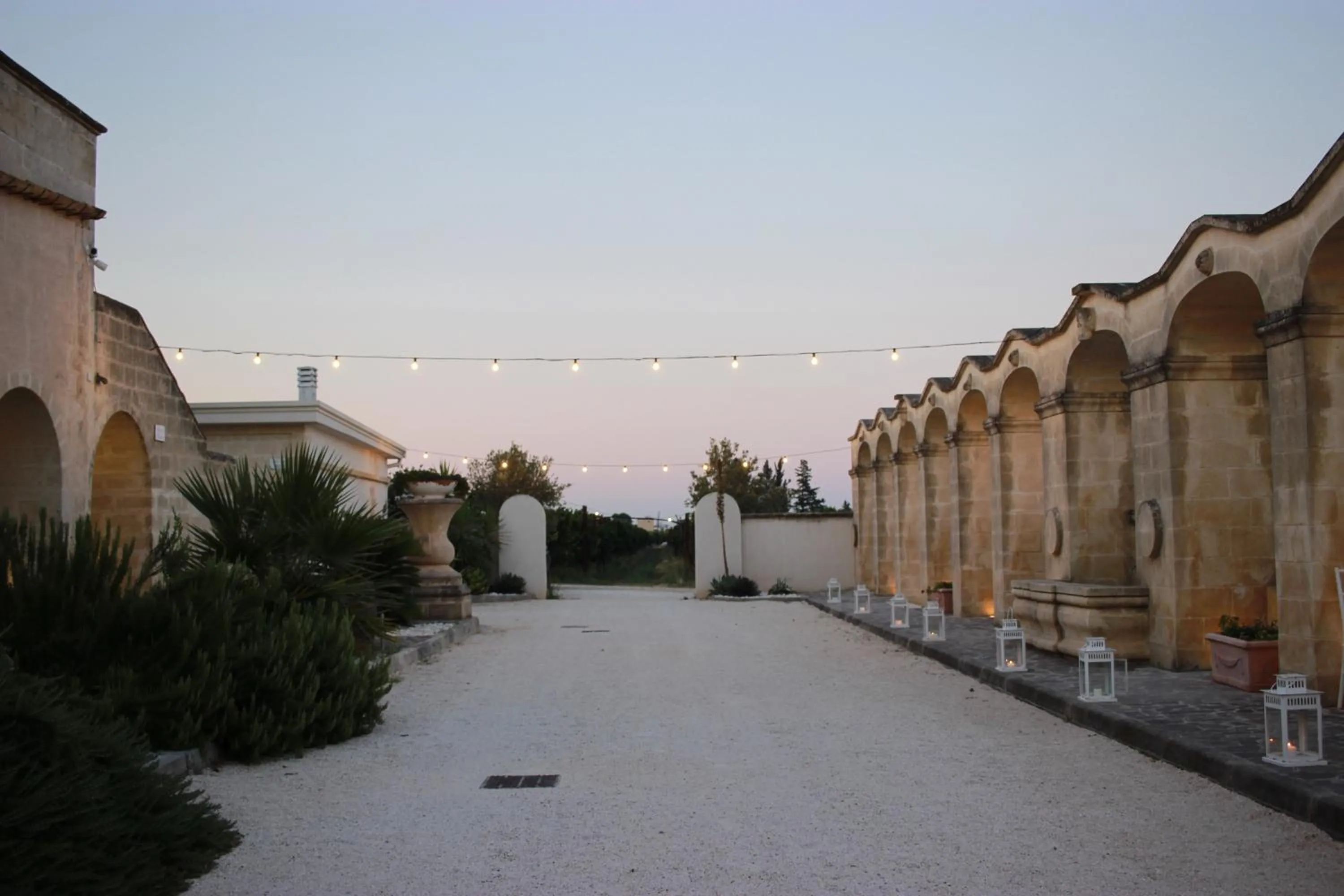 Patio in Masseria Savoia