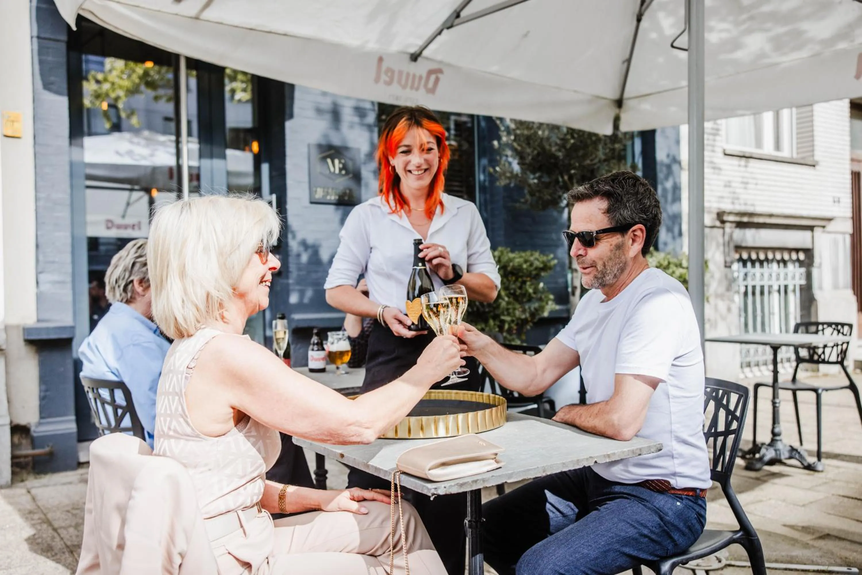 Balcony/Terrace in Boutique hotel Maison Emile