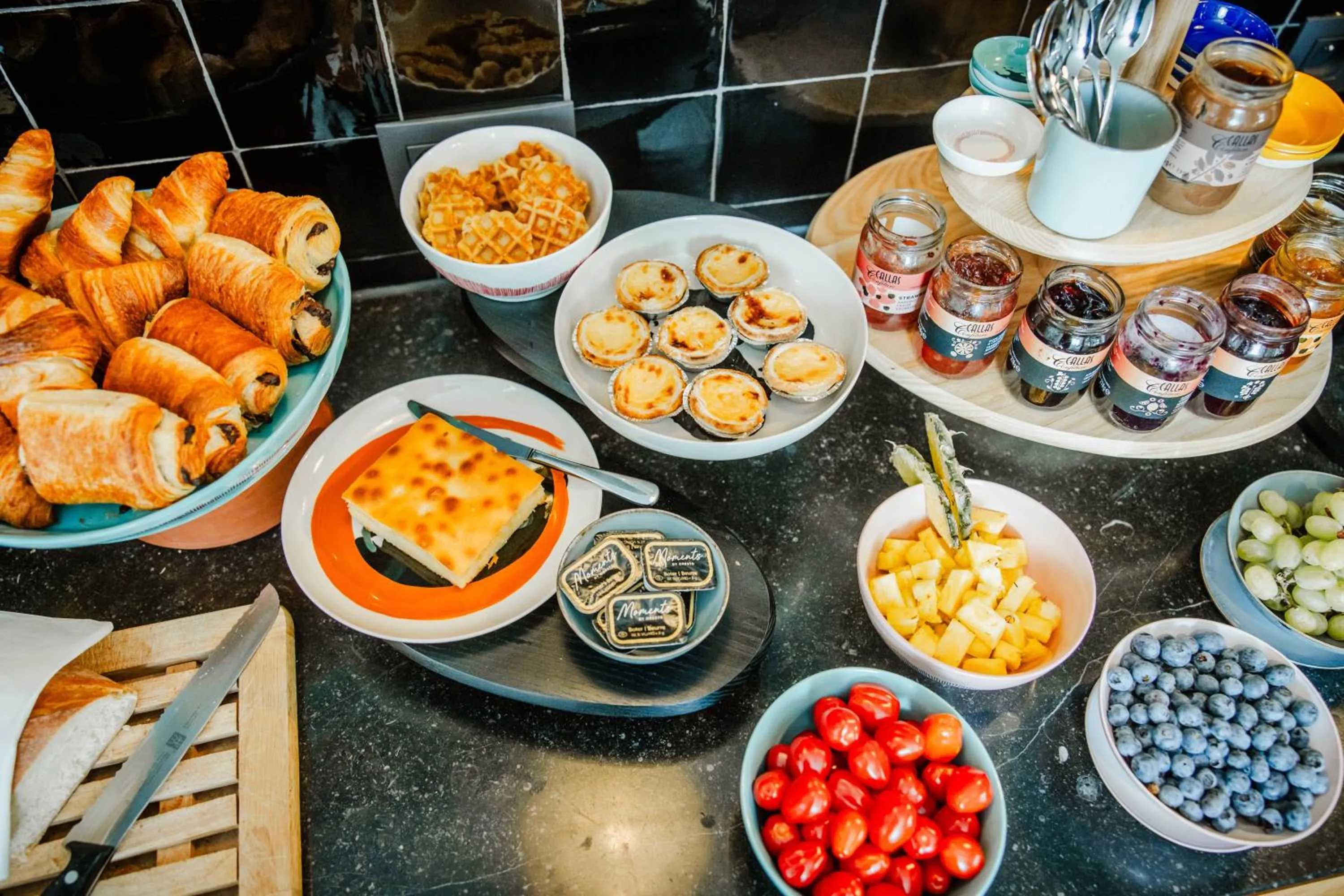 Breakfast in Boutique hotel Maison Emile