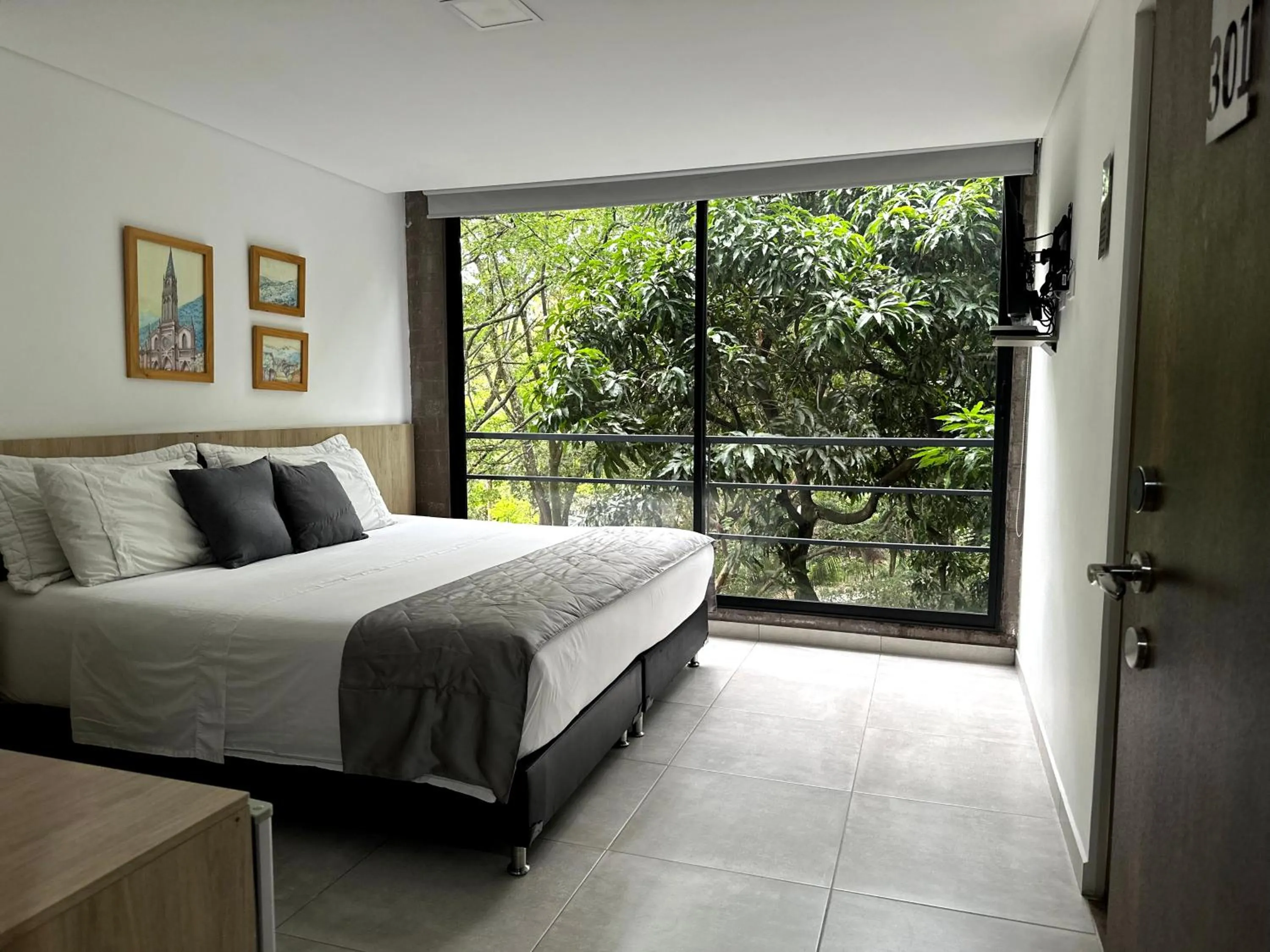 Bed in Hotel Zona Verde