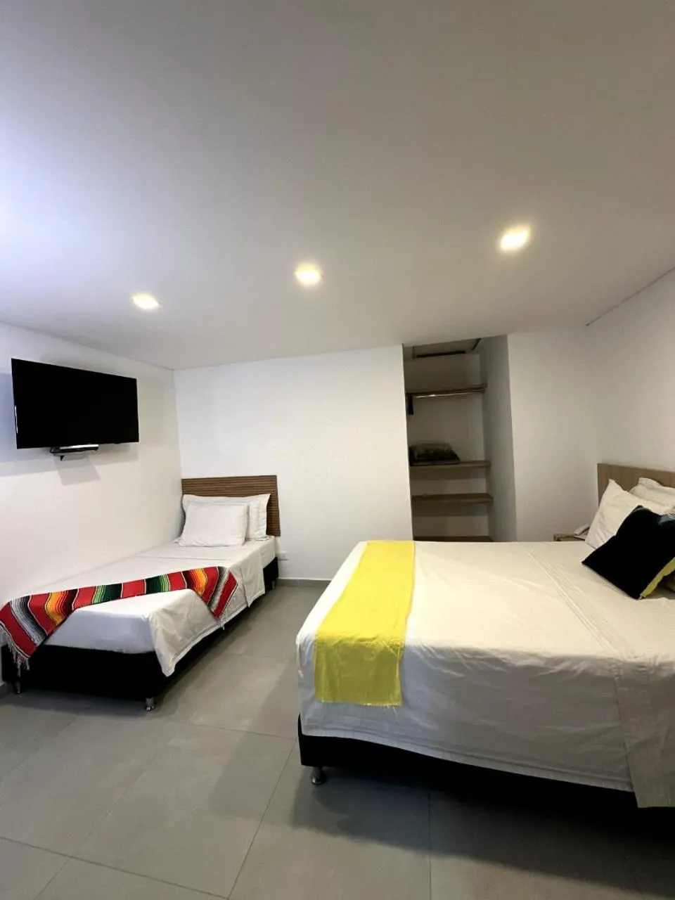 Bed in Hotel Zona Verde