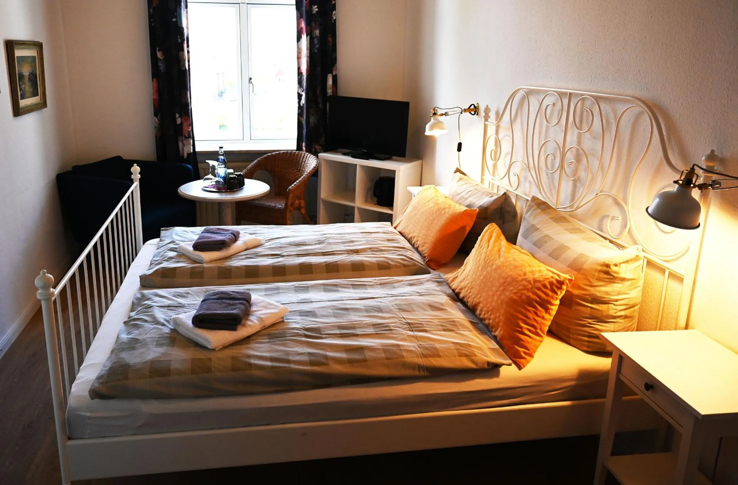 Photo of the whole room, Bed in Nordfriesisches Haus