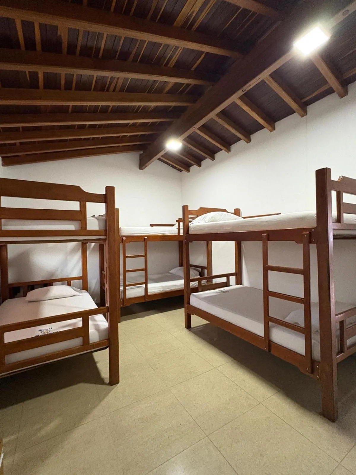 Bed in Hotel Monarca
