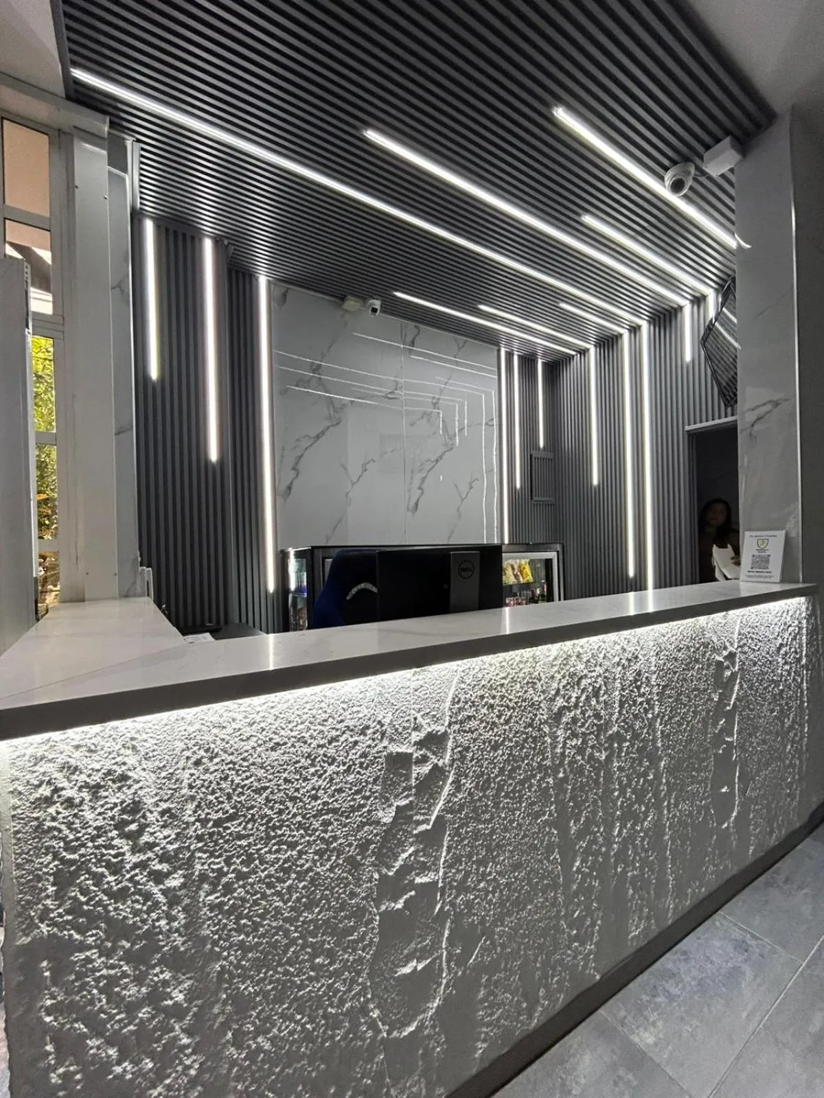 Lobby or reception in Hotel Monarca
