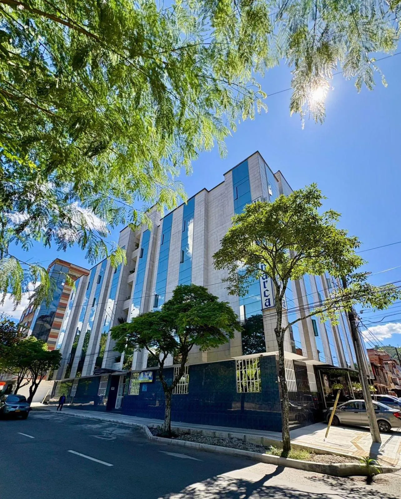 Property building in Hotel Monarca