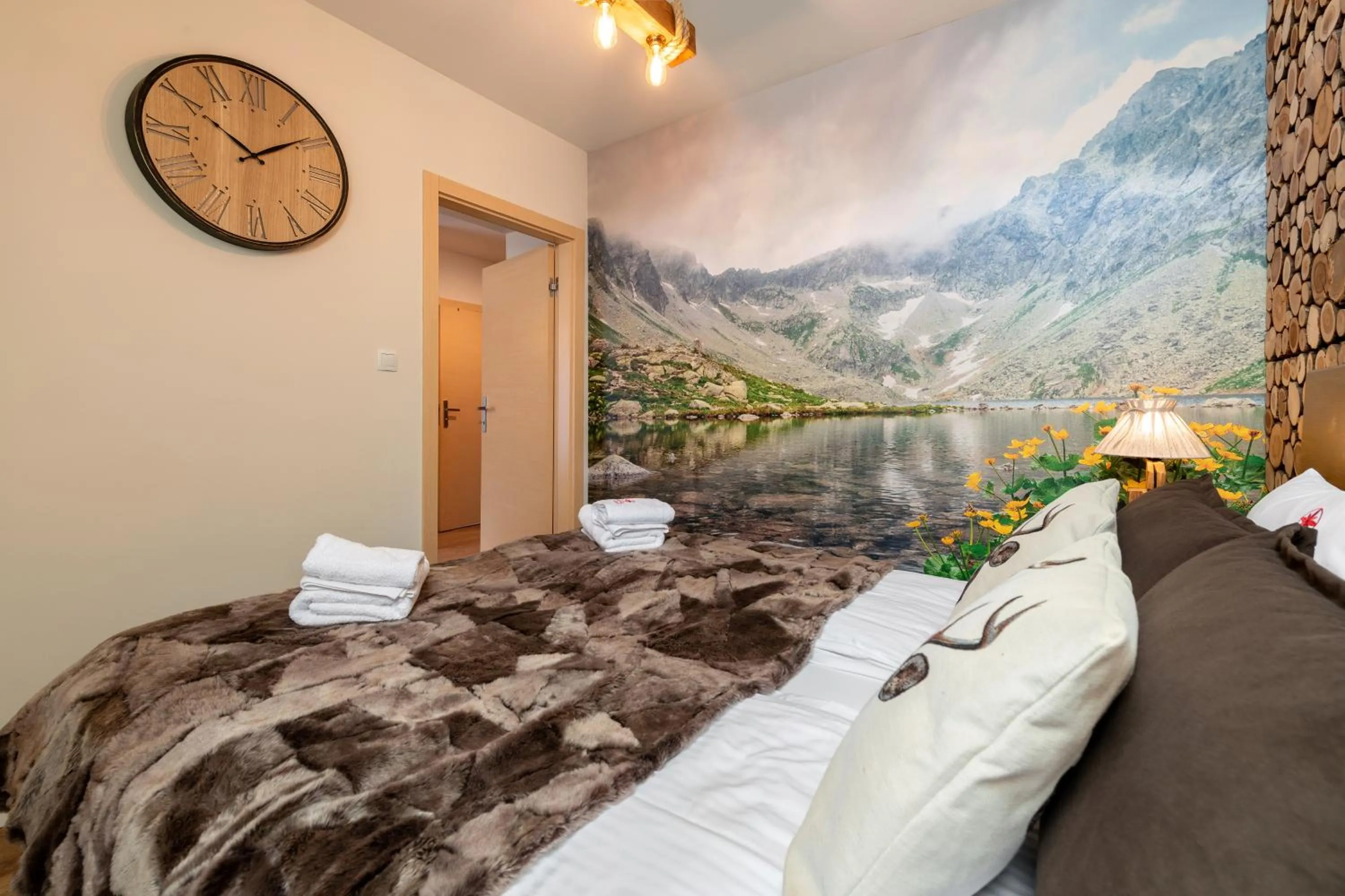 Bed in Bory6a Apartamenty & Free Parking