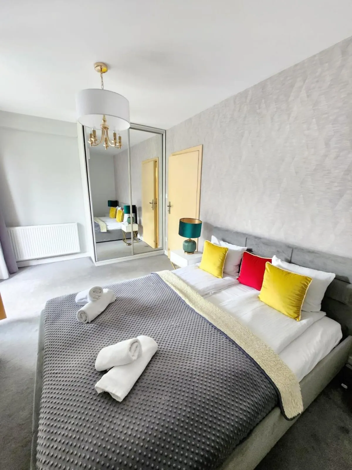 Bed in Bory6a Apartamenty & Free Parking