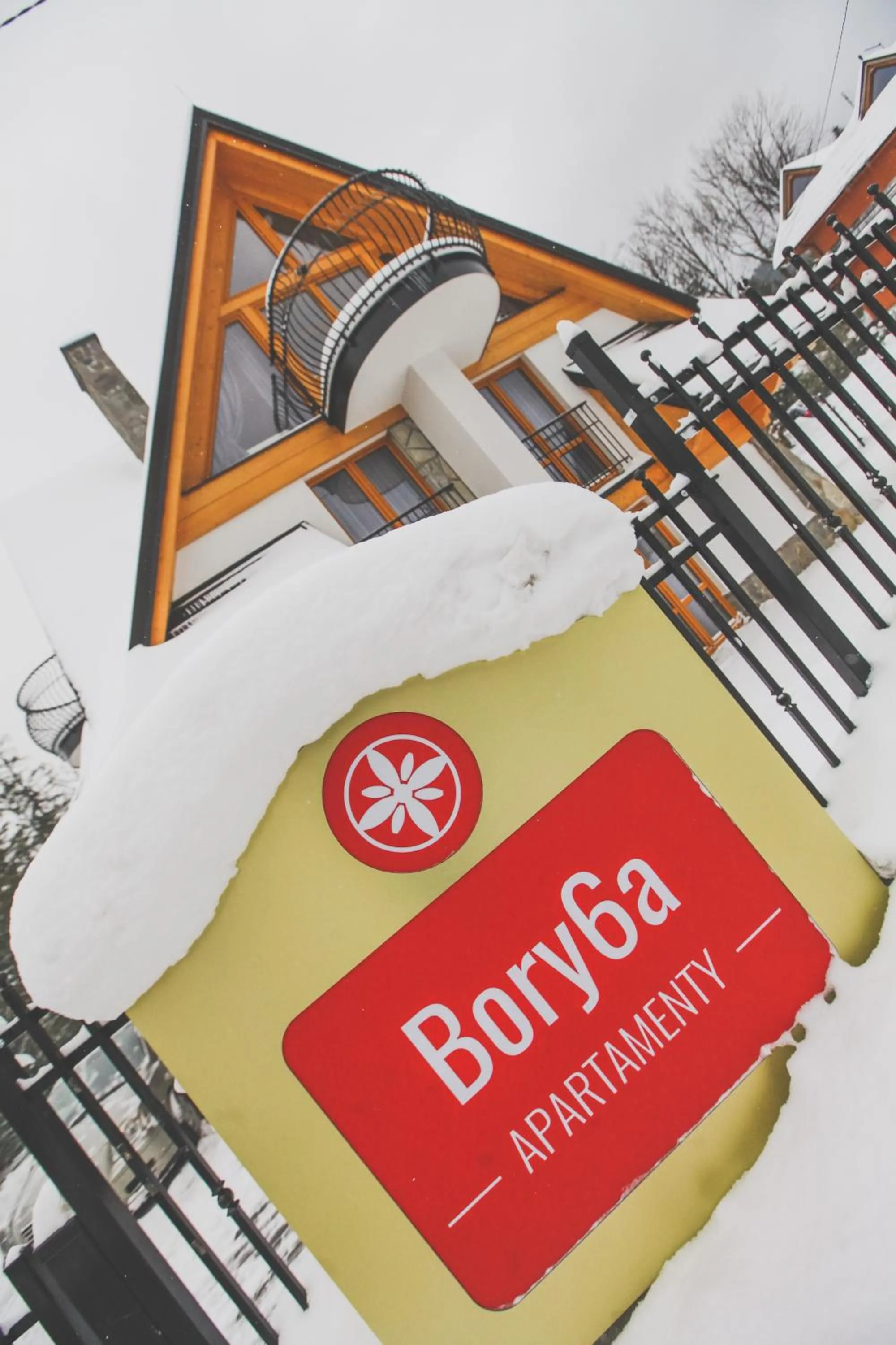 Property logo or sign in Bory6a Apartamenty & Free Parking