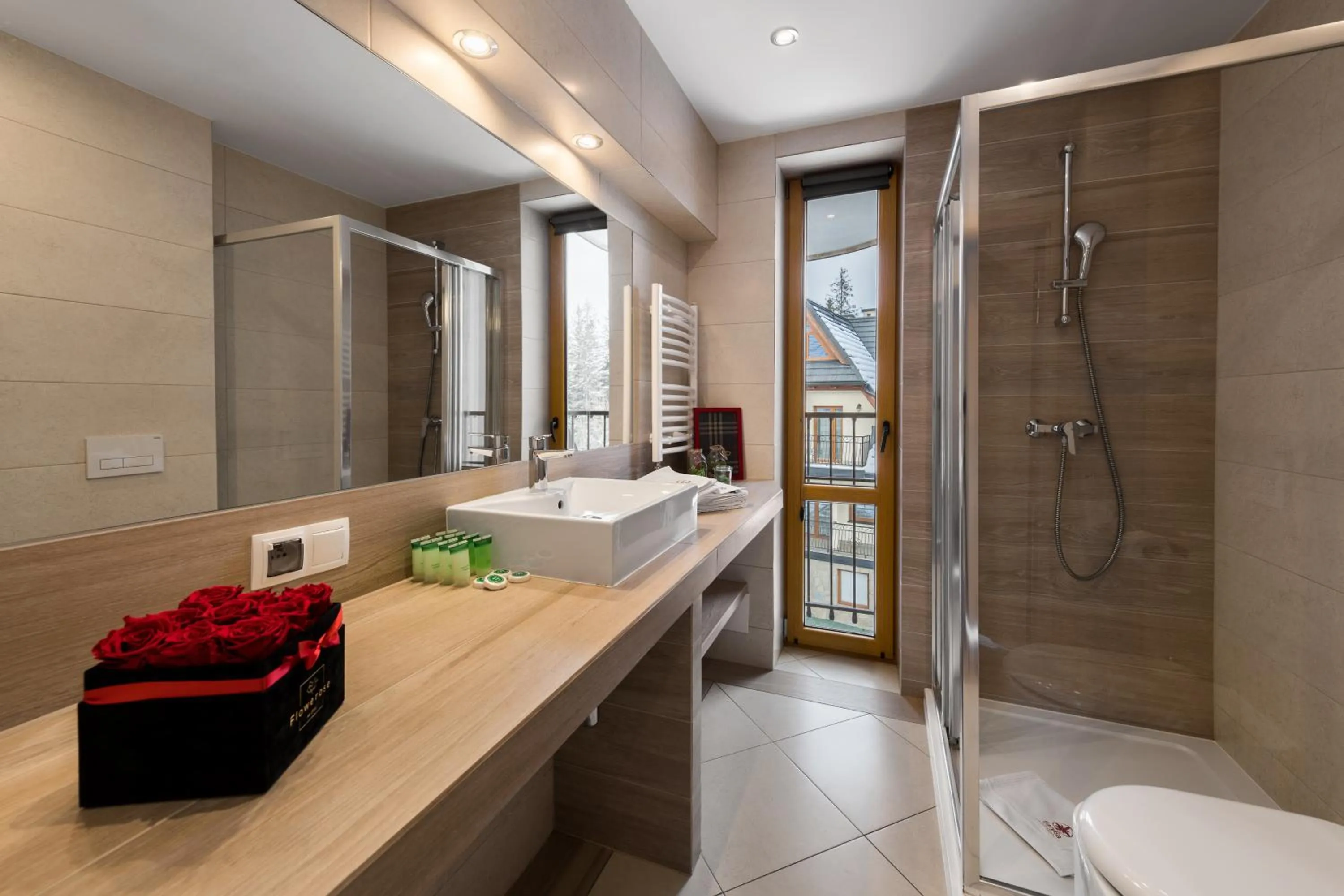 Bathroom in Bory6a Apartamenty & Free Parking