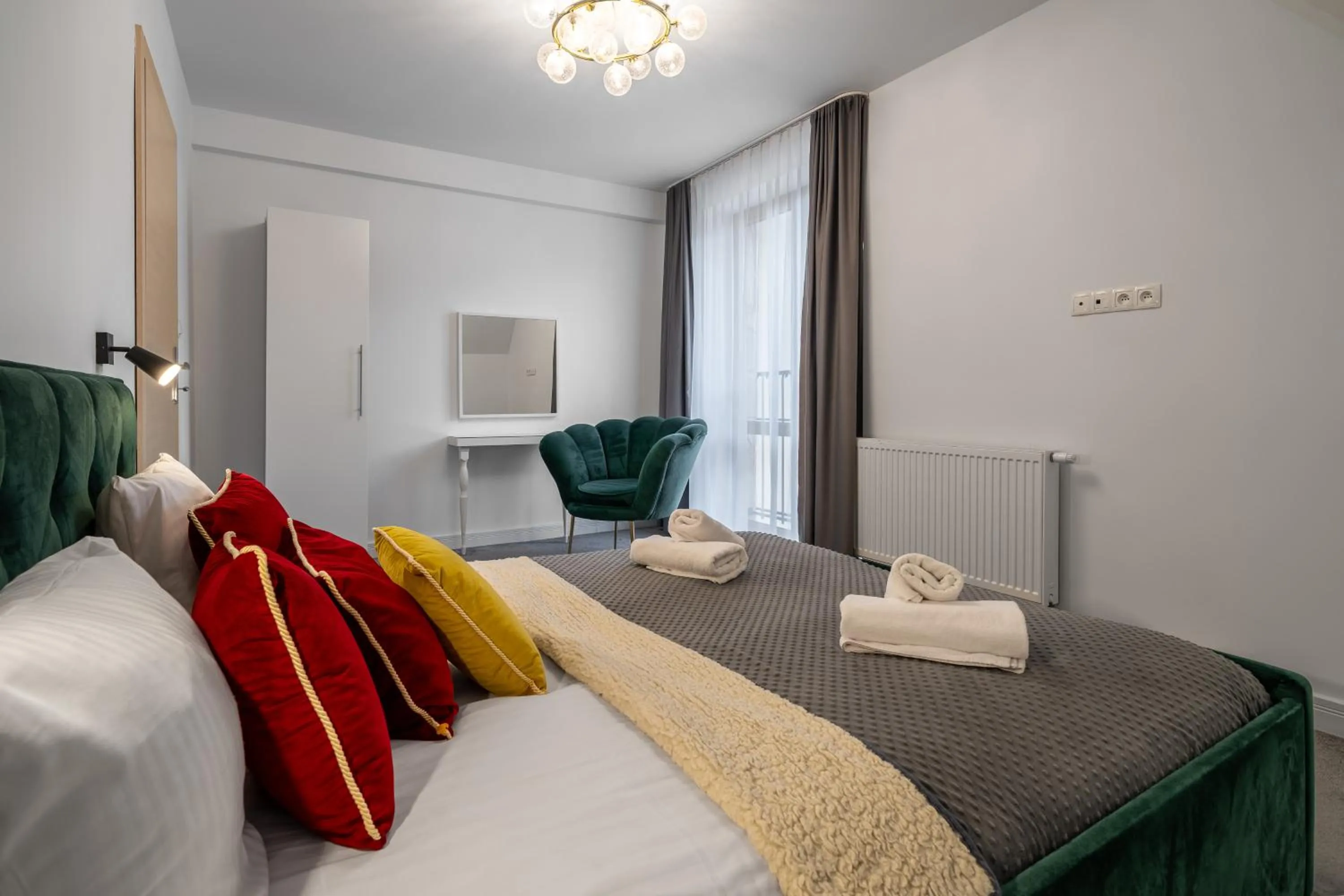 Bed in Bory6a Apartamenty & Free Parking